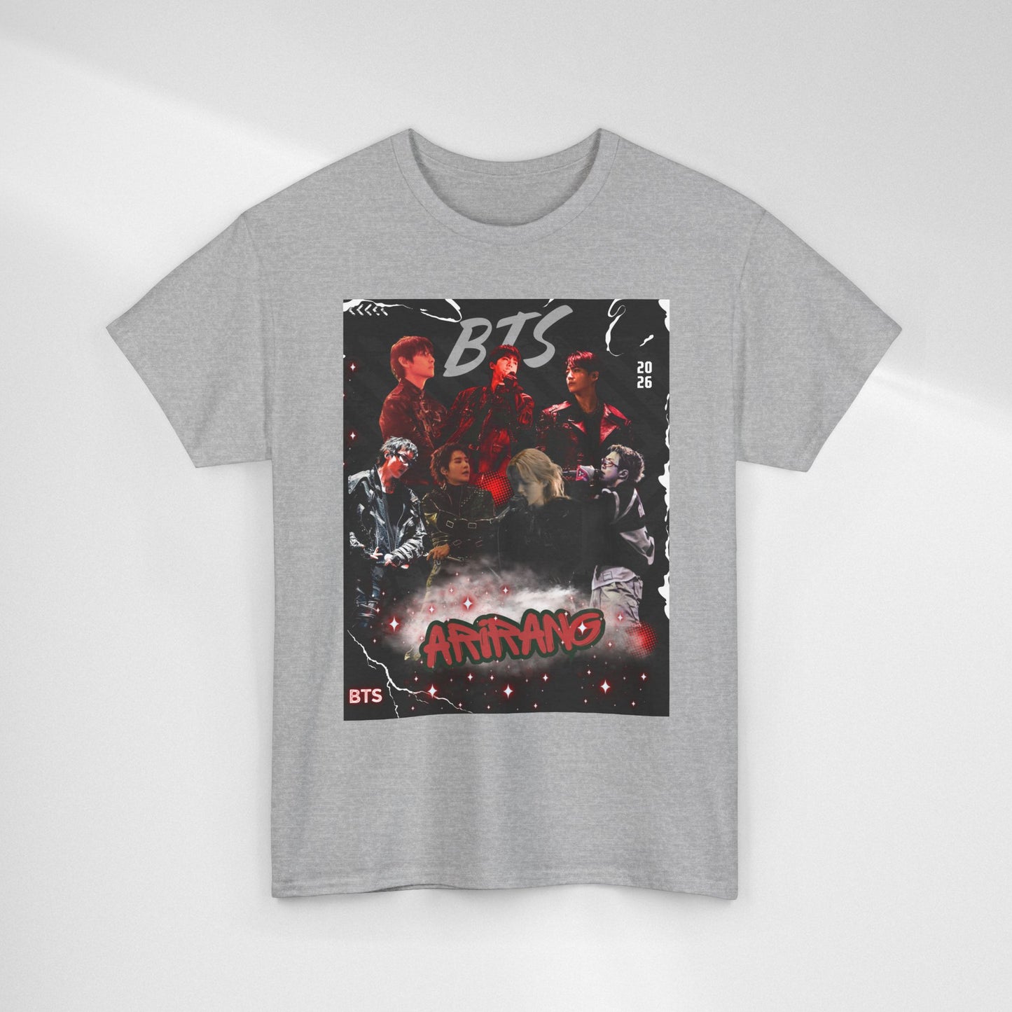 BTS Album Art Graphic Tee — 'Arirang' Fan Shirt