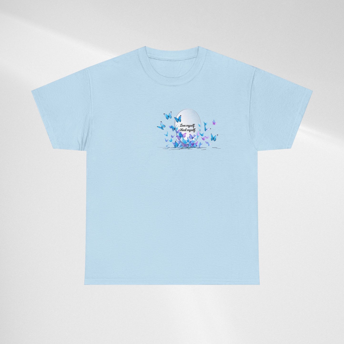 Butterfly Moon T-Shirt — "Strength Through Change" Inspirational Tee