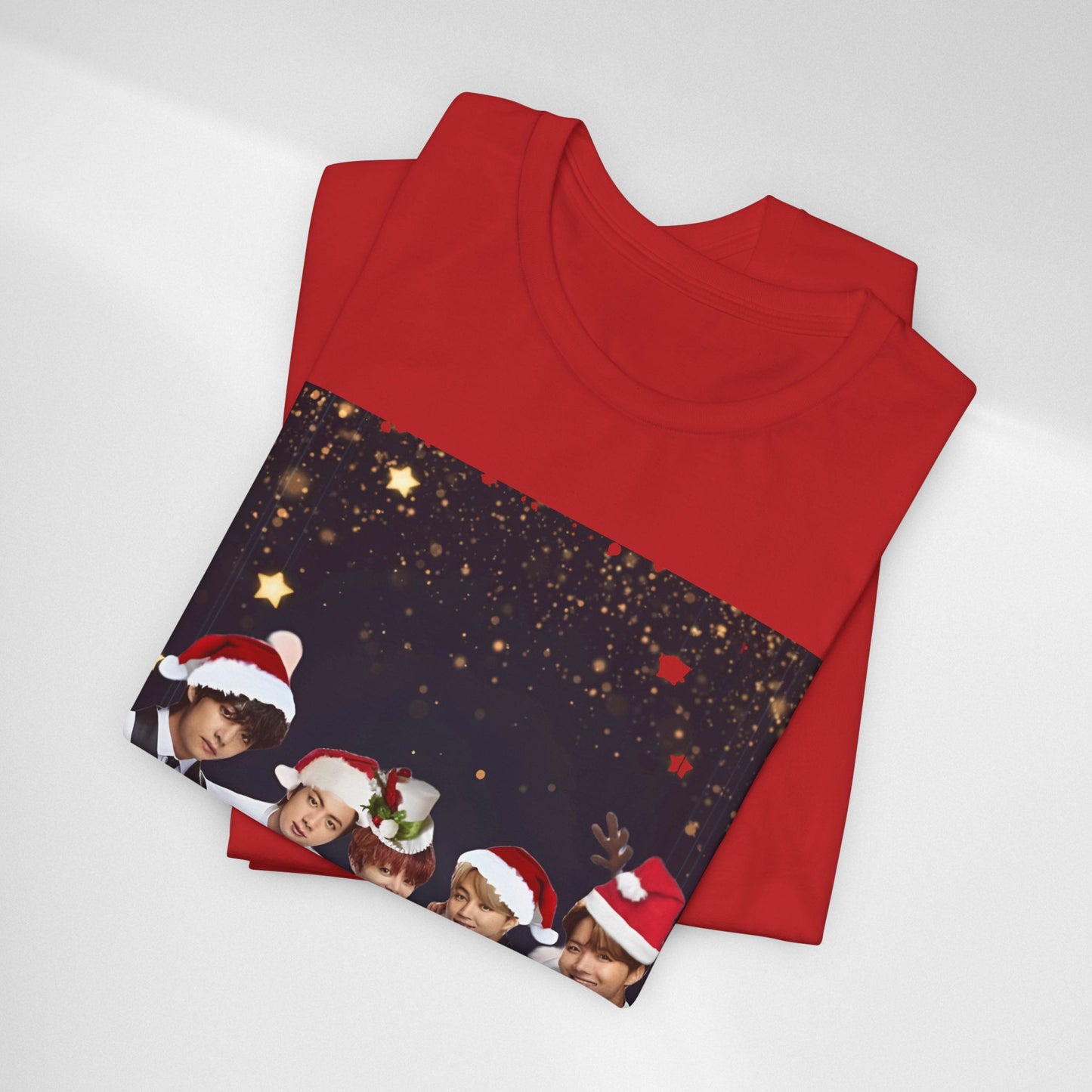 BTS Holiday Photo Crew Christmas Tee