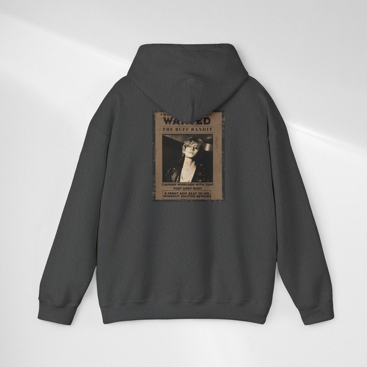 Hoodie Vintage V 'Wanted' Poster Photo Pullover