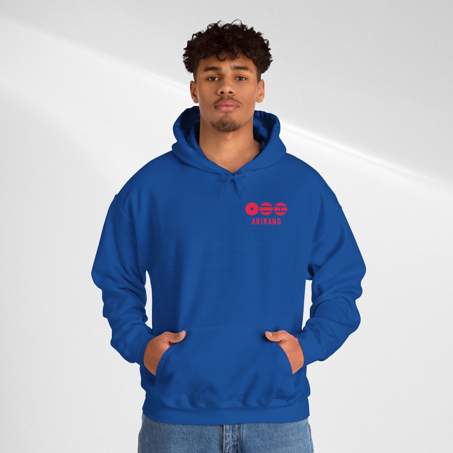 BTS World Tour "ARRIANG" Hoodie — Minimal Logo Tour Pullover