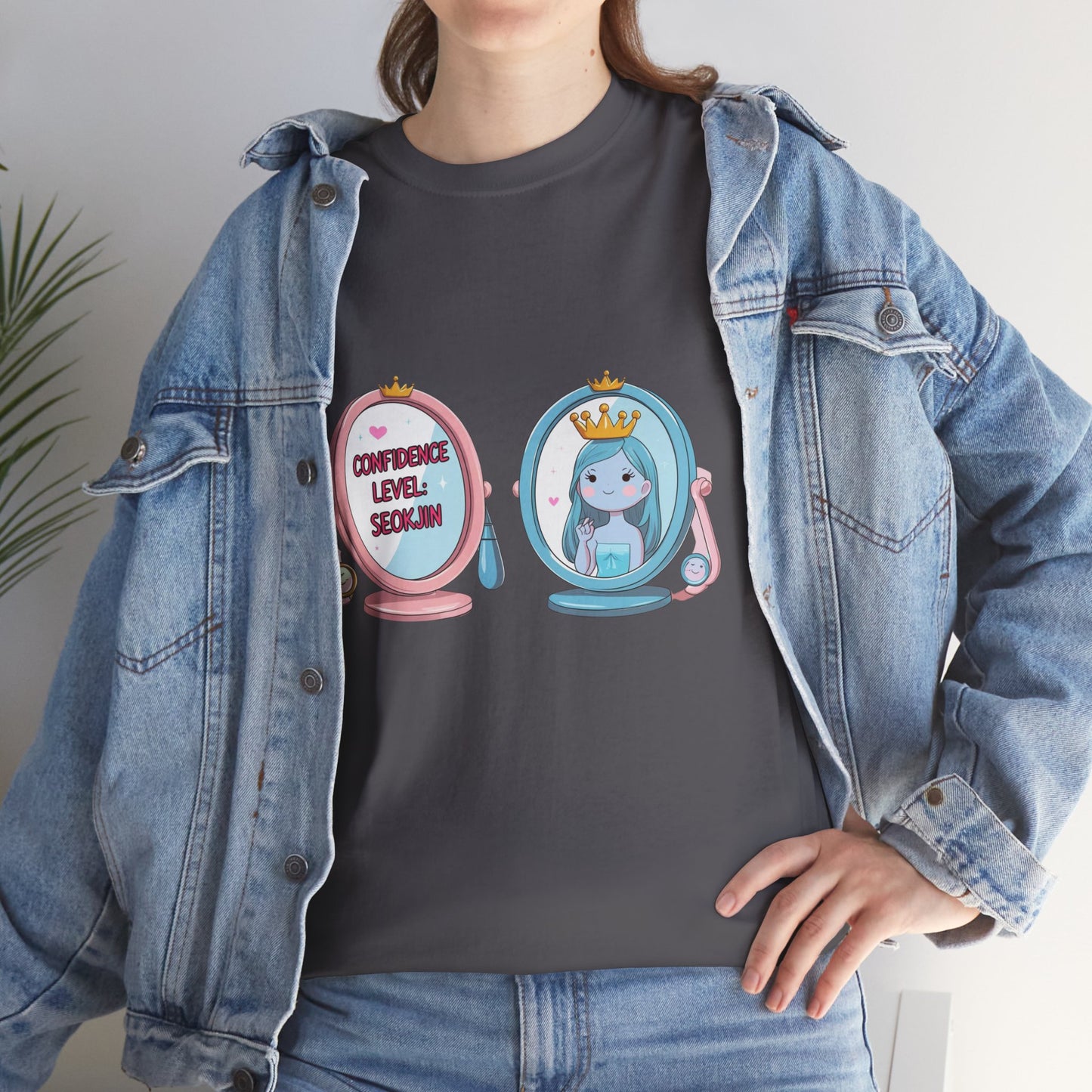 BTS Jin Confidence Level T-Shirt — Seokjin Fan Tee