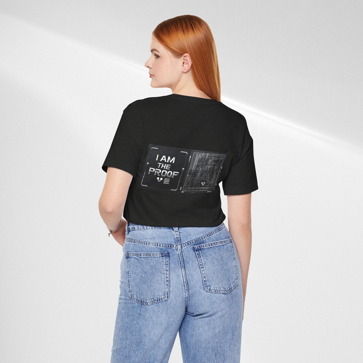 Bulletproof Vest Floral Tee — “I Am The Proof” Graphic T‑Shirt