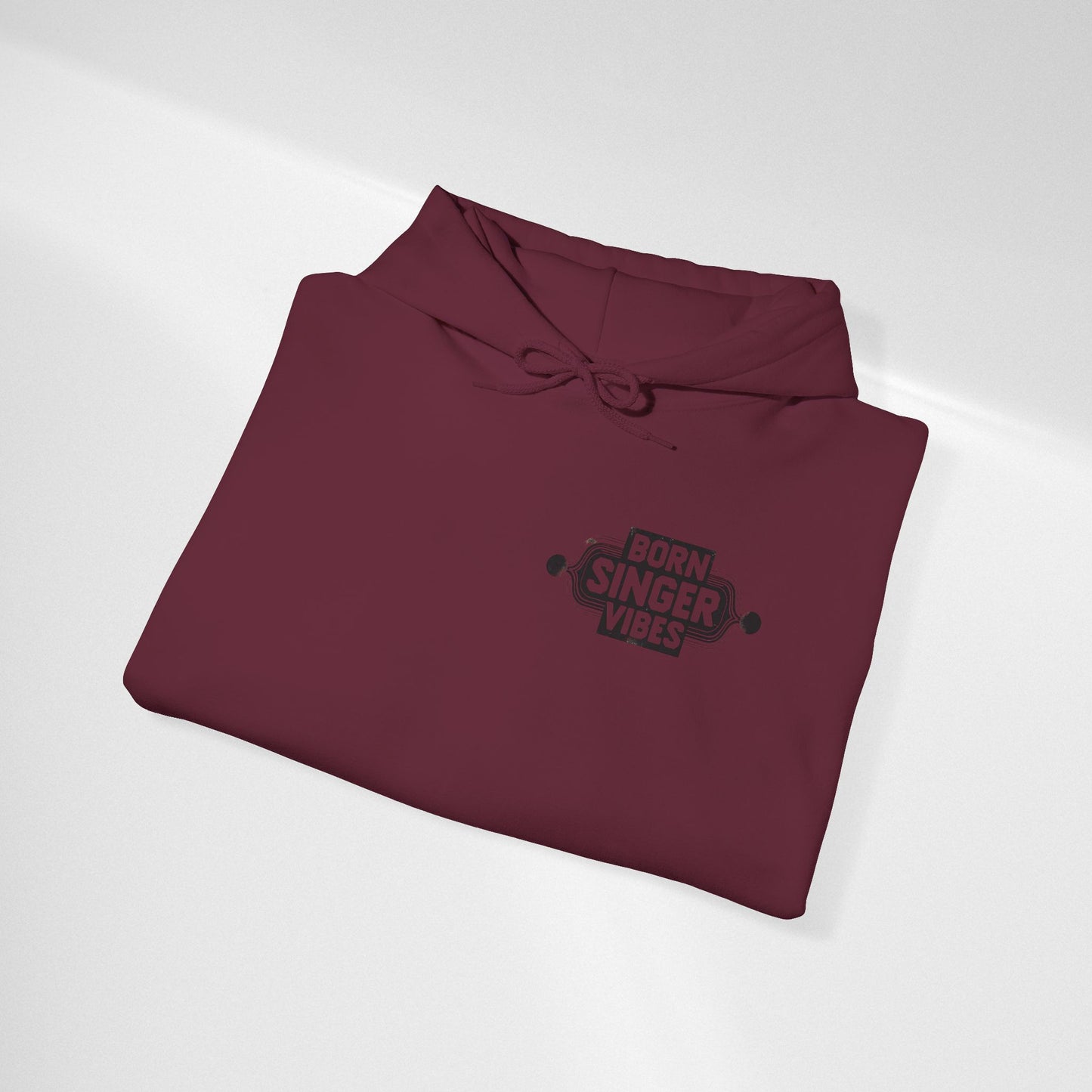 Hoodie - Born Singer Vibes Graphic Pullover