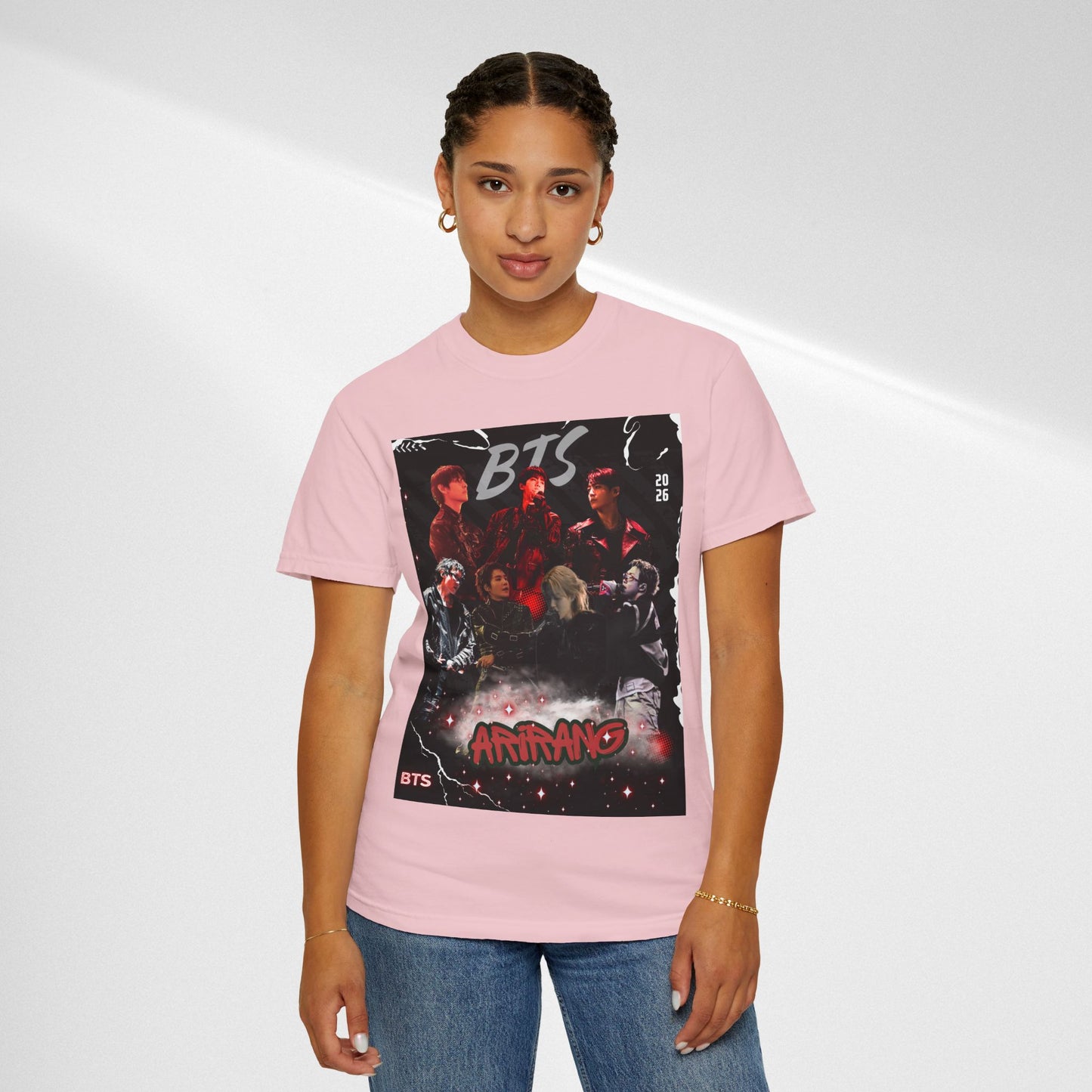 BTS ARIRANG Graphic T-Shirt — "Arirang" BTS Style Concert Tee