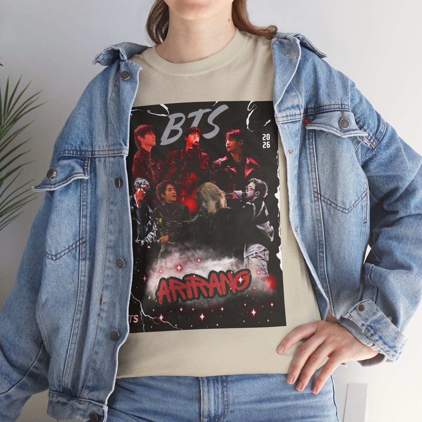 BTS Album Art Graphic Tee — 'Arirang' Fan Shirt