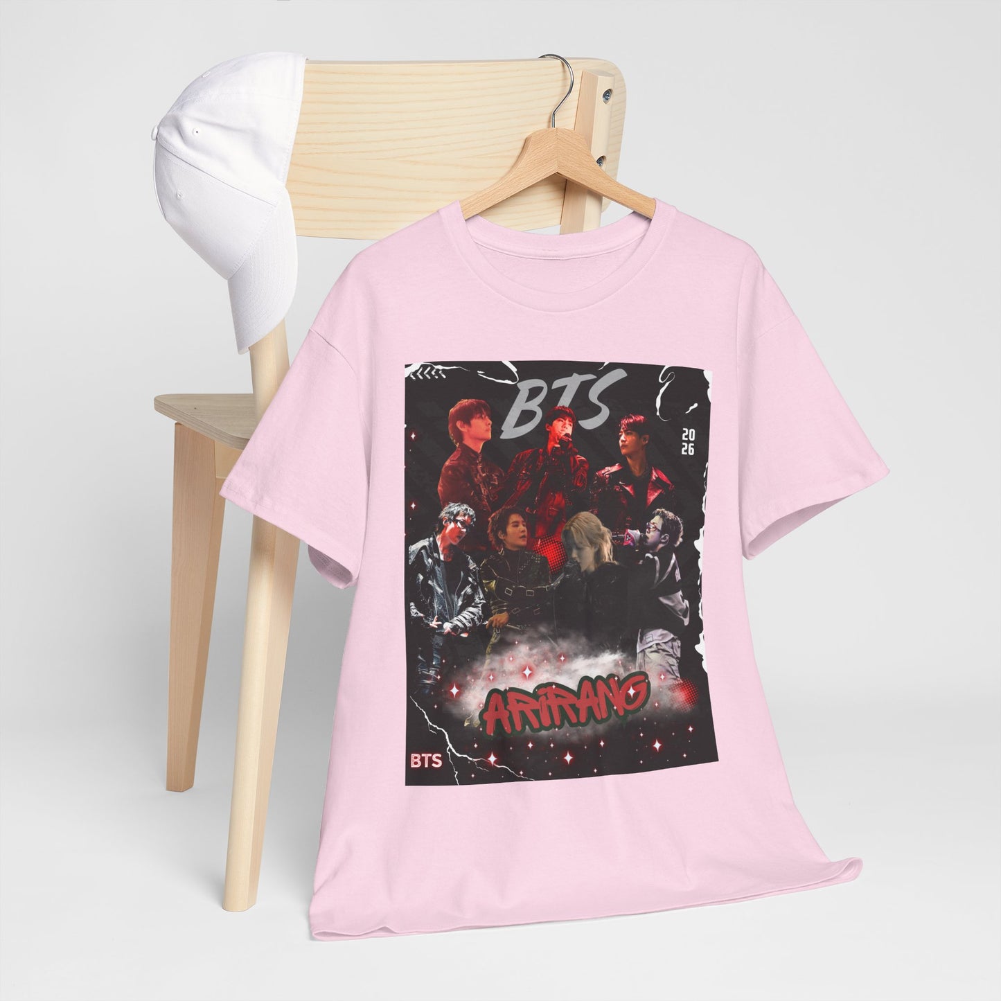 BTS Album Art Graphic Tee — 'Arirang' Fan Shirt