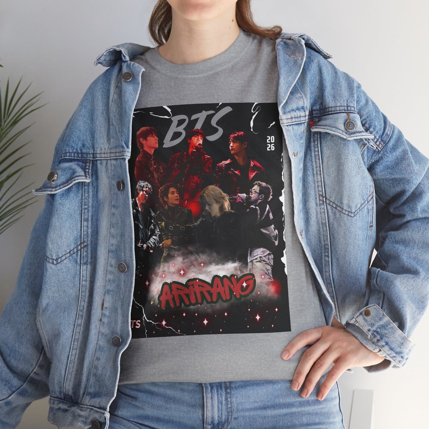 BTS Album Art Graphic Tee — 'Arirang' Fan Shirt