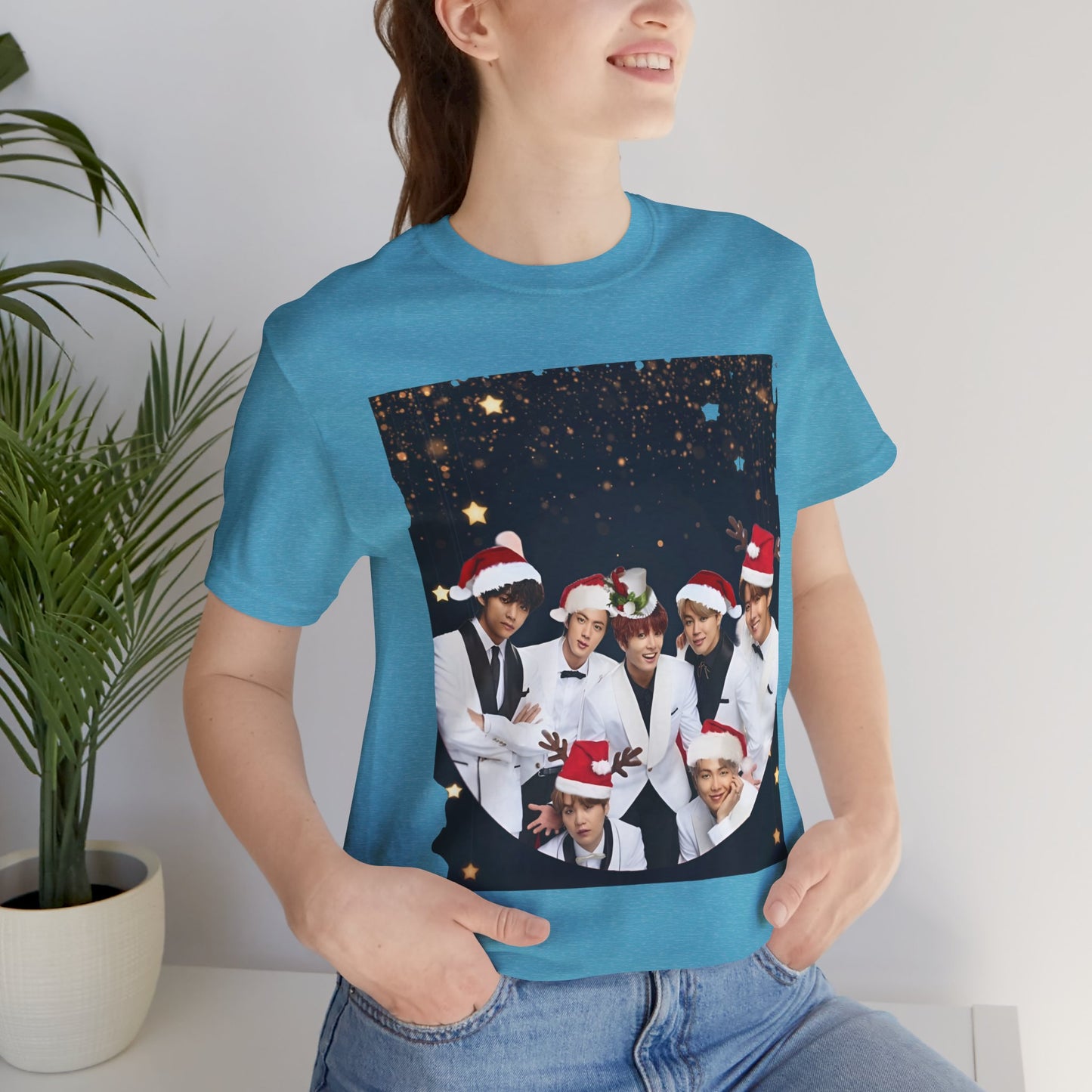 BTS Holiday Photo Crew Christmas Tee
