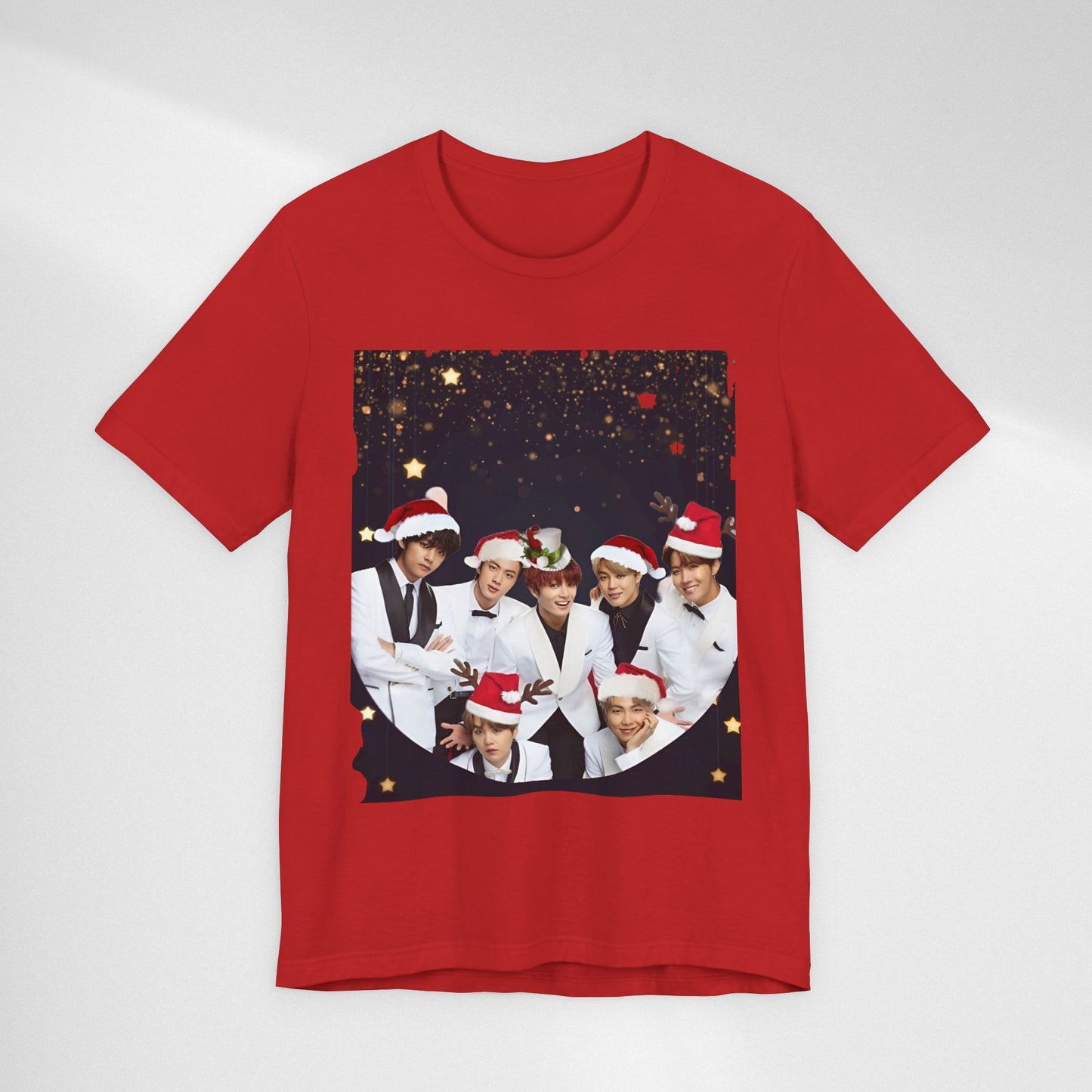 BTS Holiday Photo Crew Christmas Tee