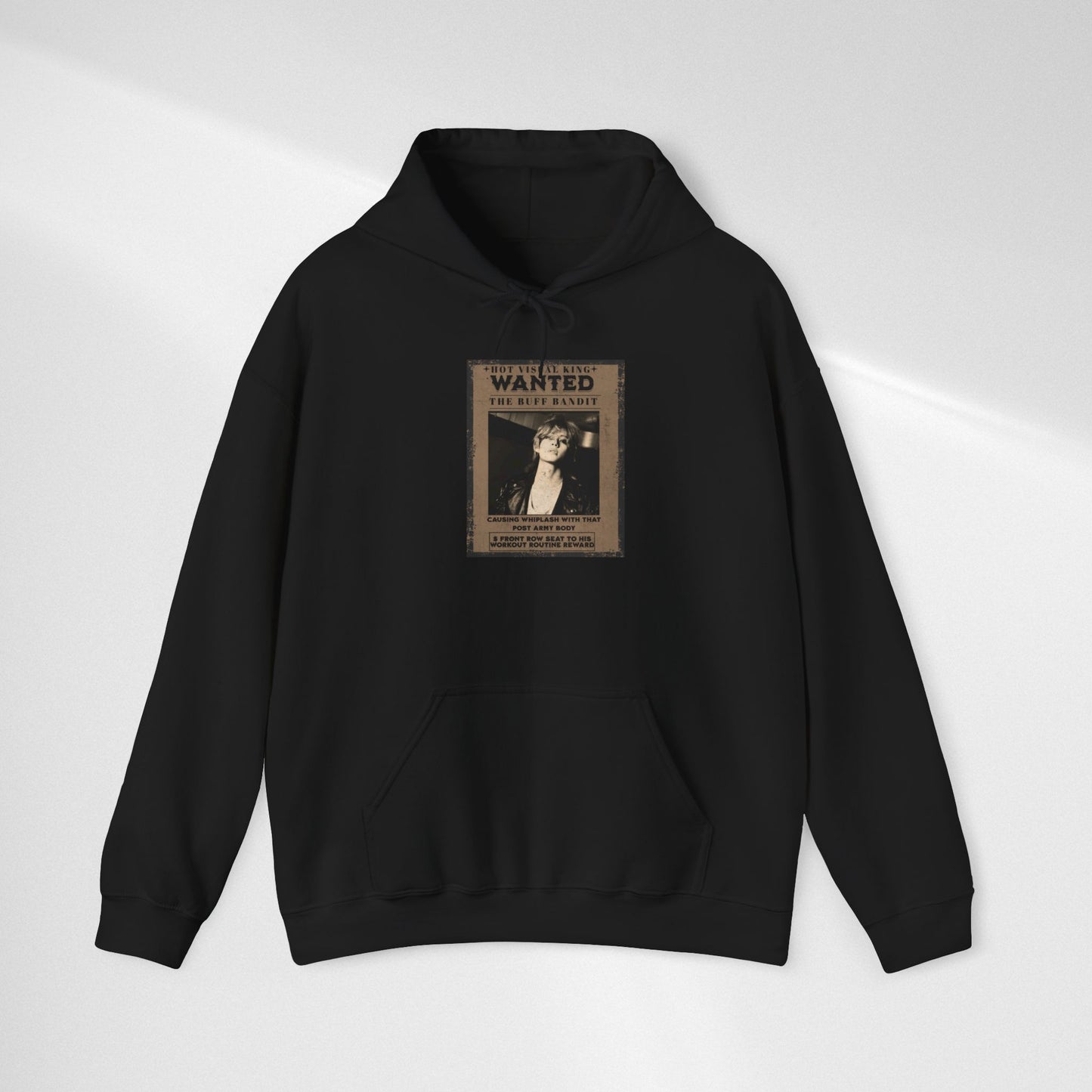 Hoodie Vintage V 'Wanted' Poster Photo Pullover