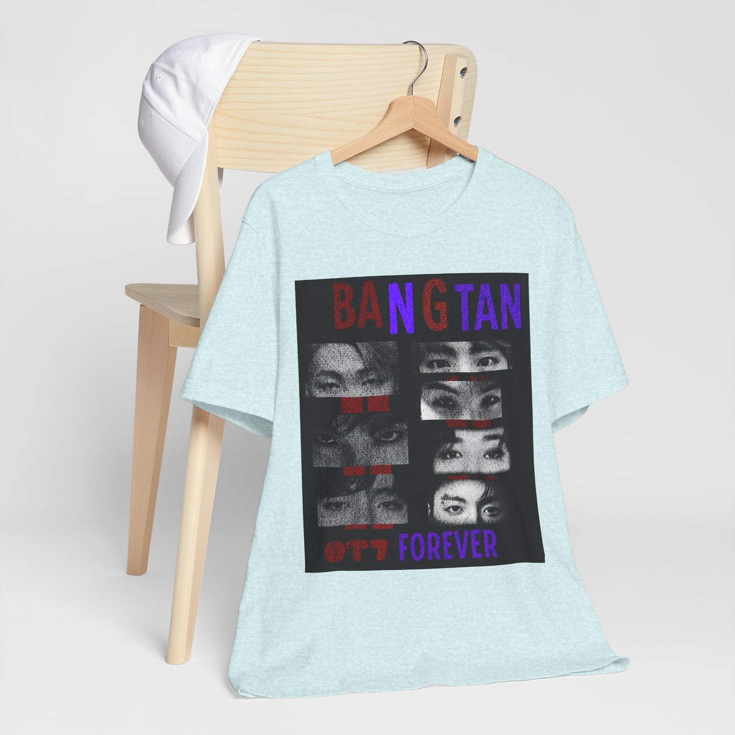 Bangtan Forever BTS Eyes Graphic Tee – K‑Pop Fan Shirt