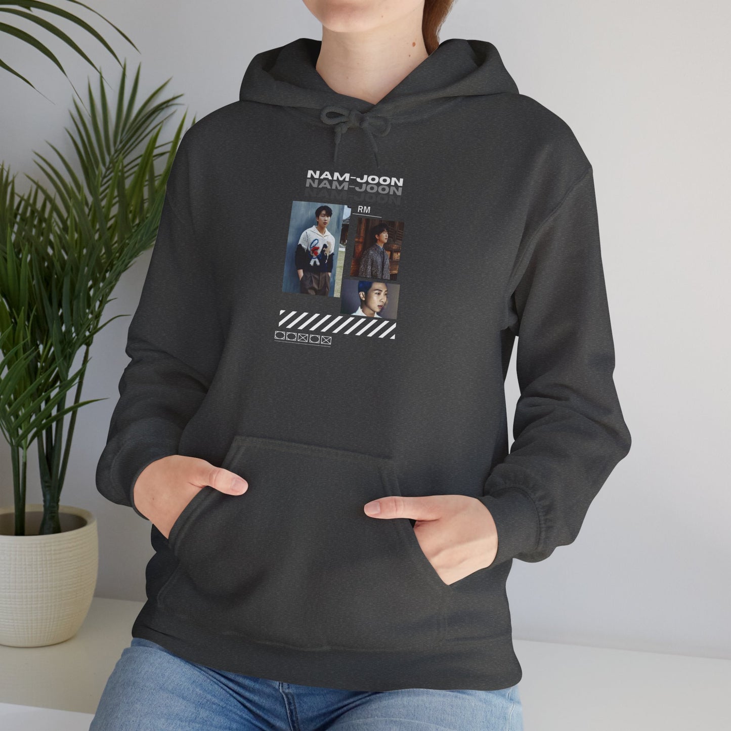 NAMJOON Hoodie — Retro Filmstrip Portrait Pullover
