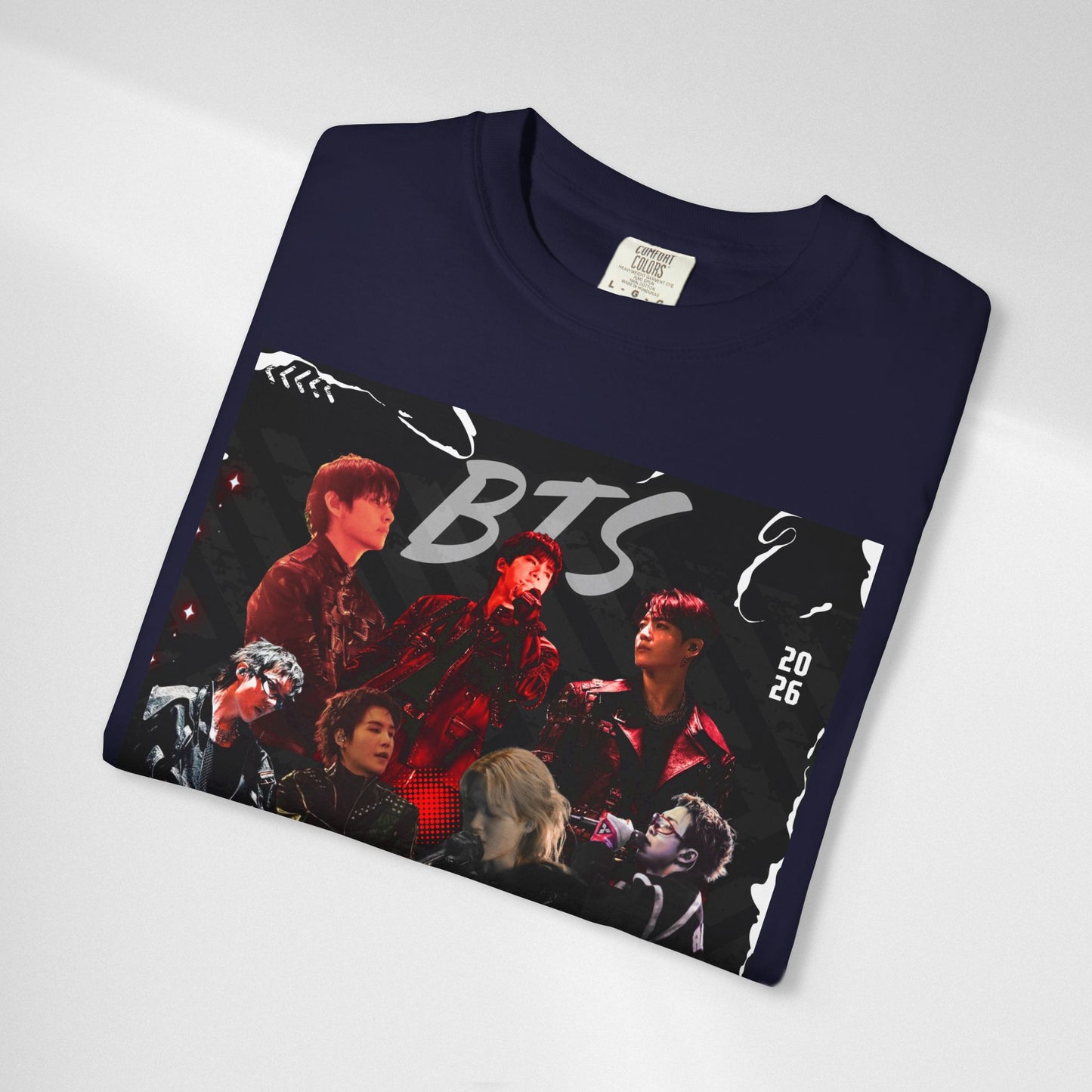 BTS ARIRANG Graphic T-Shirt — "Arirang" BTS Style Concert Tee