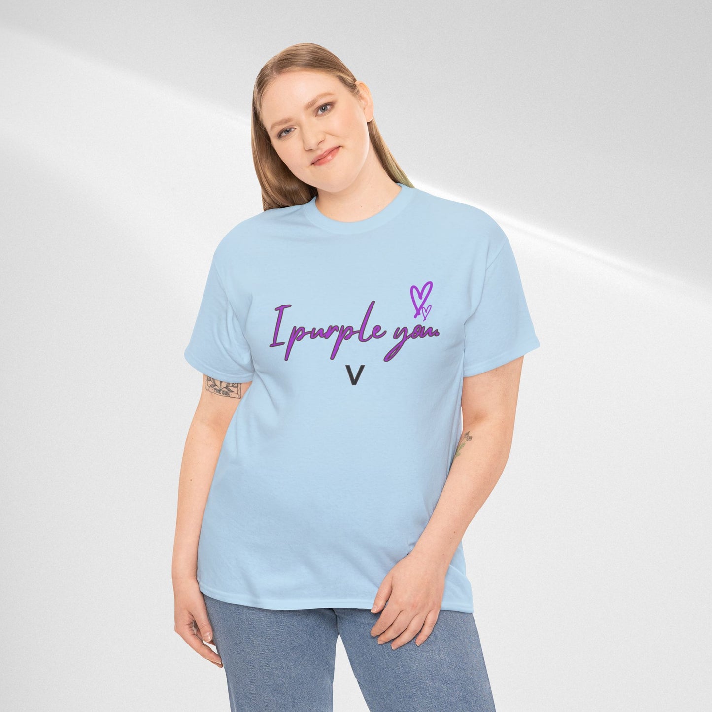 I Purple You T-Shirt — Cute K-Pop Inspired Love Tee