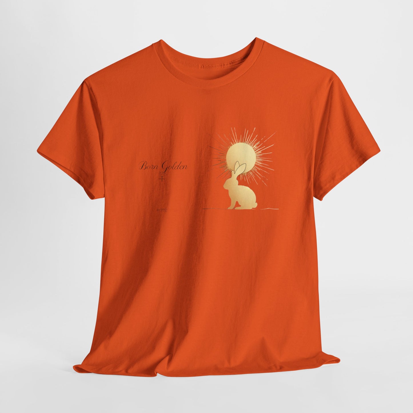 JK Golden Child T-Shirt — 'Born Golden' Cute Kids Illustration Tee