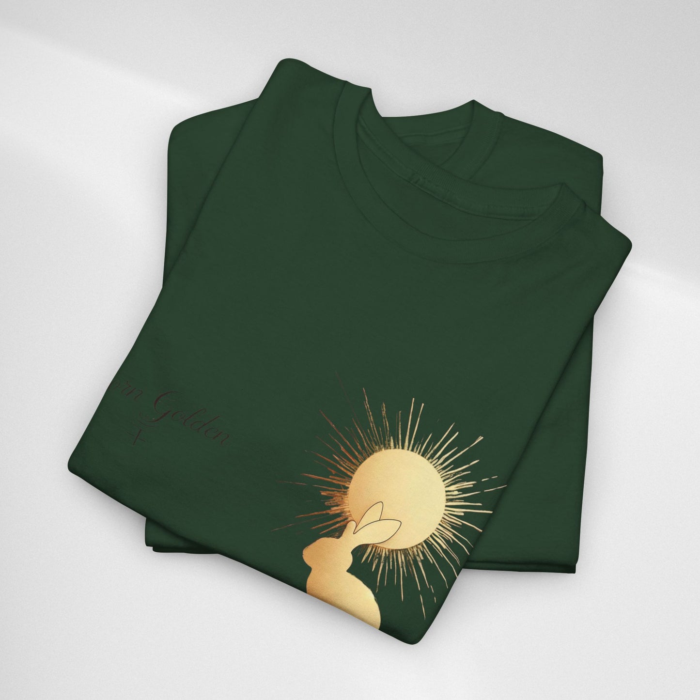JK Golden Child T-Shirt — 'Born Golden' Cute Kids Illustration Tee