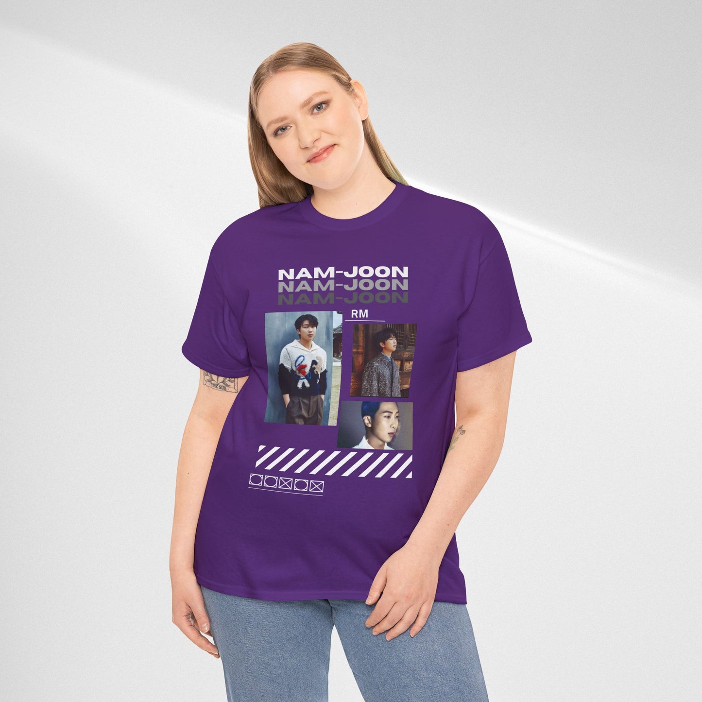 RM (Nam-Joon) Photo Collage K-Pop Graphic Tee