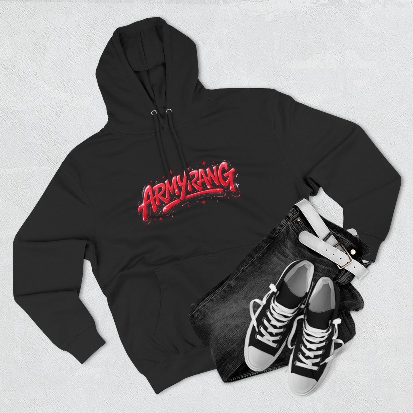BTS Inspired Graphic Hoodie — Vibrant Group Portrait Streetwear