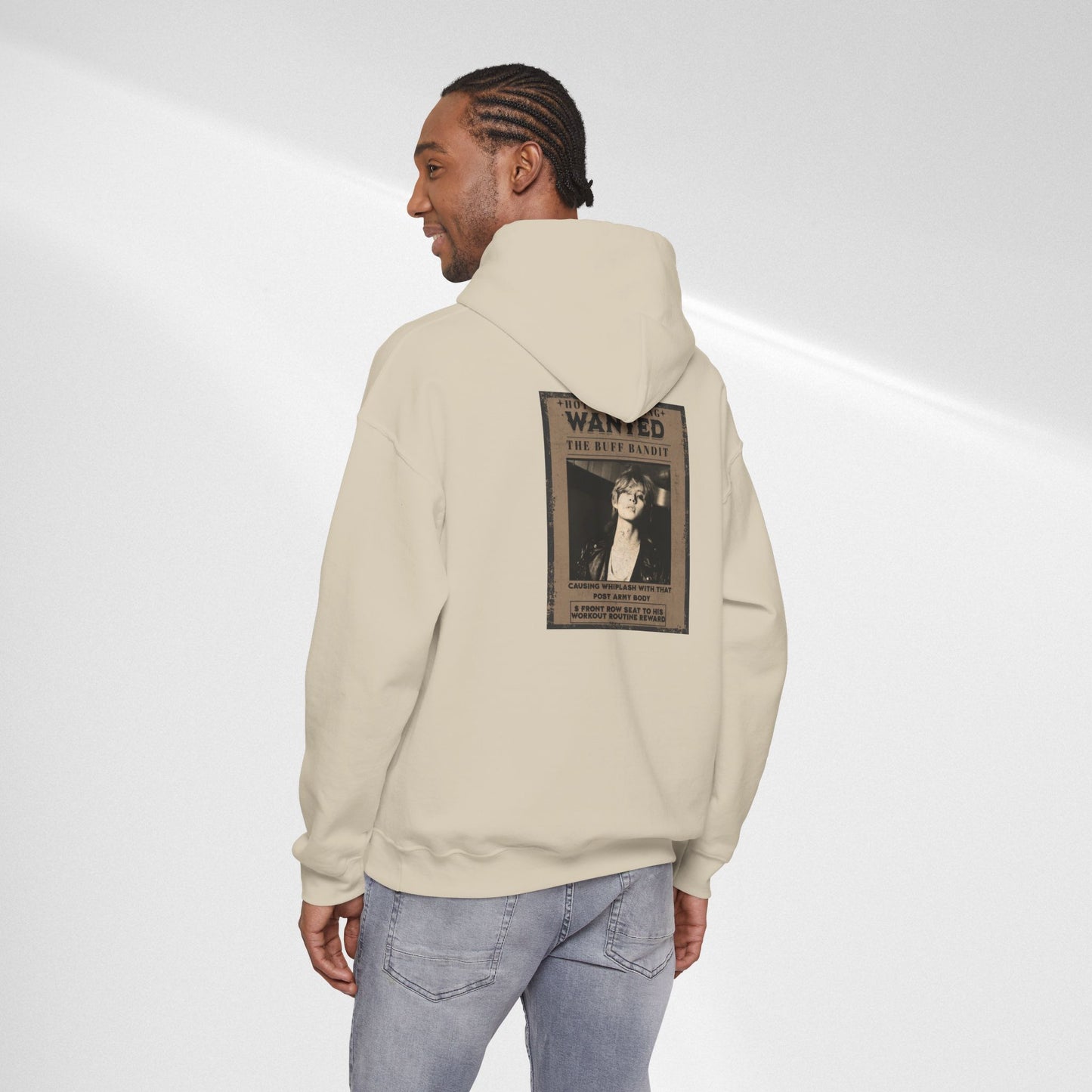 Hoodie Vintage V 'Wanted' Poster Photo Pullover