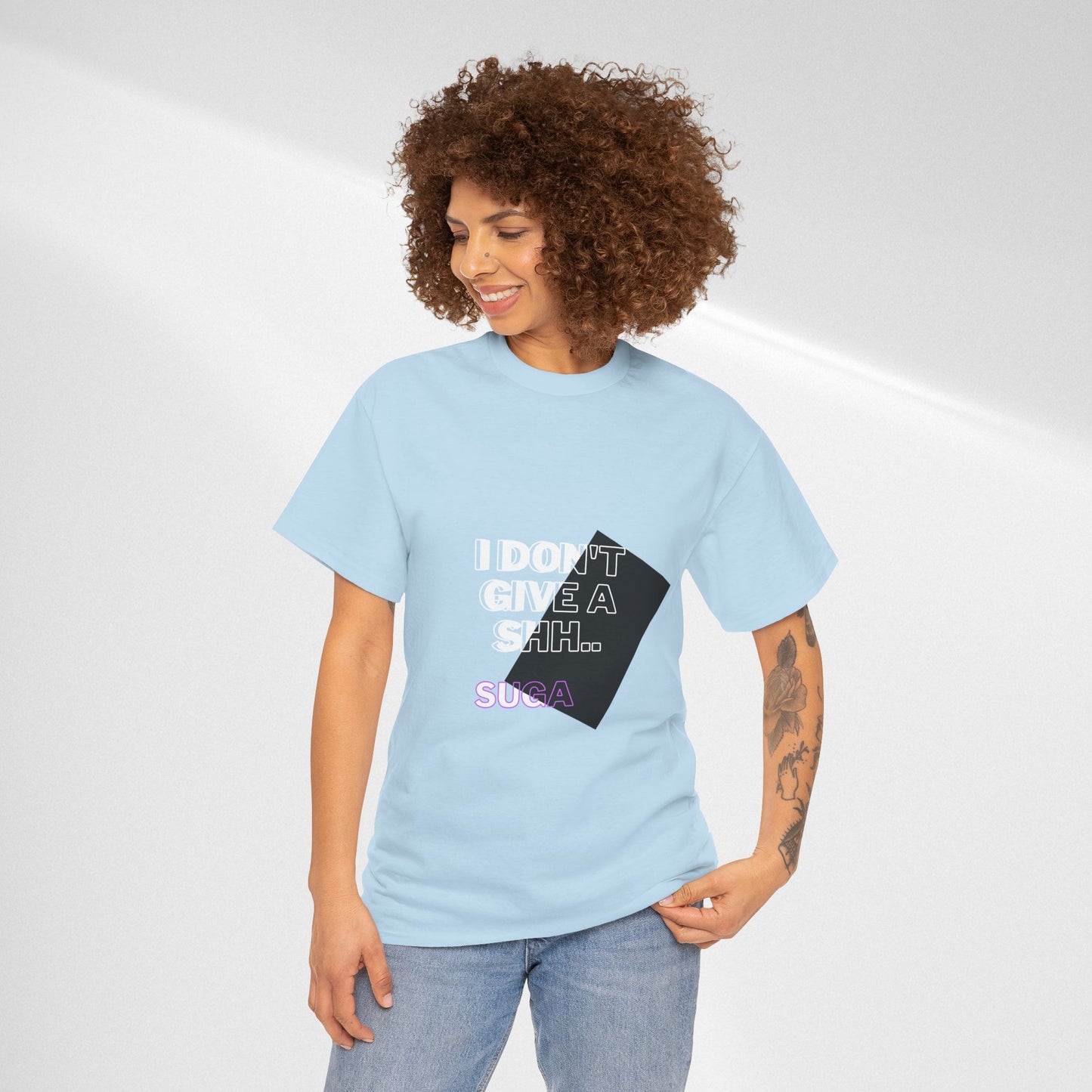I Don't Give a Shh Tee — Bold Graphic Statement T‑Shirt