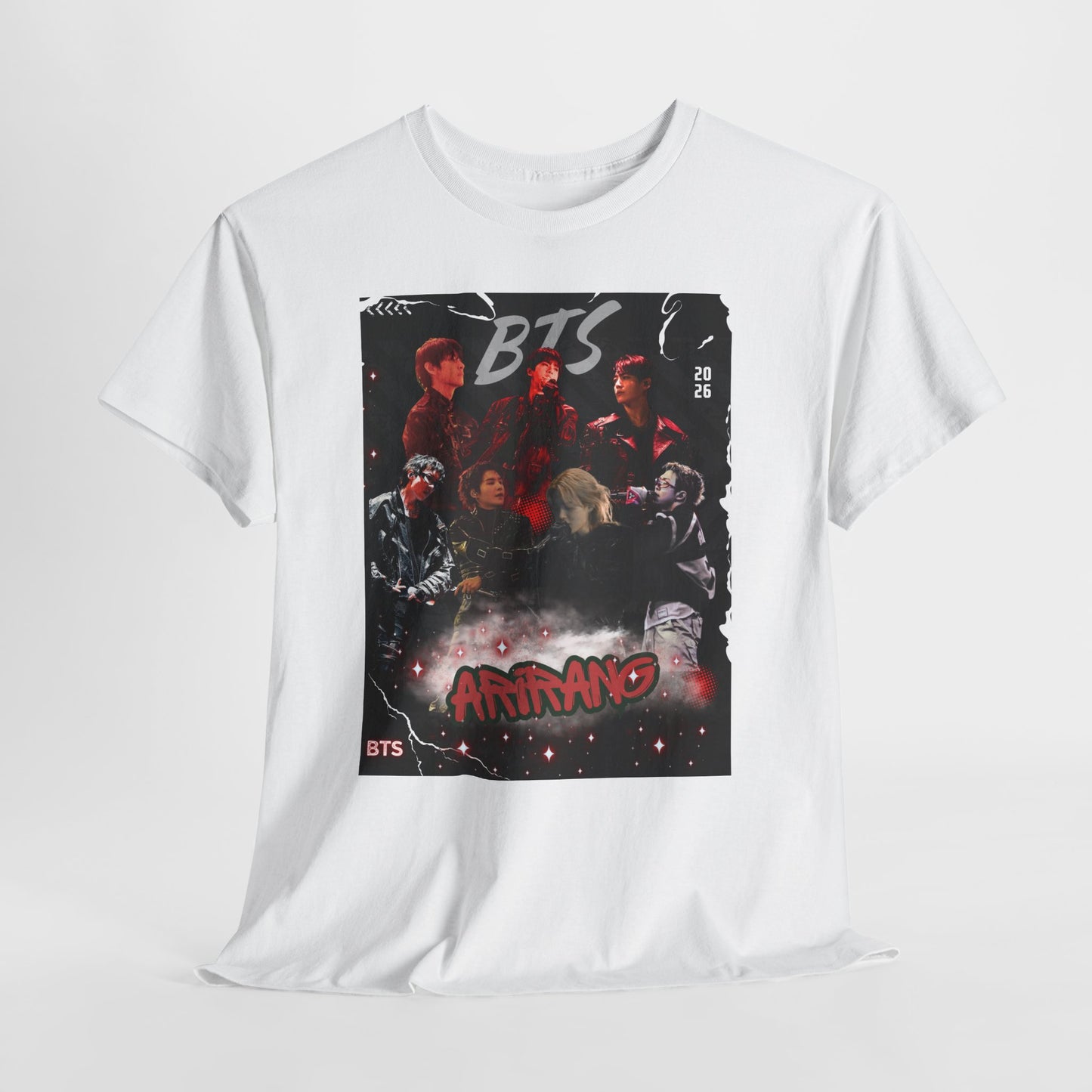 BTS Album Art Graphic Tee — 'Arirang' Fan Shirt