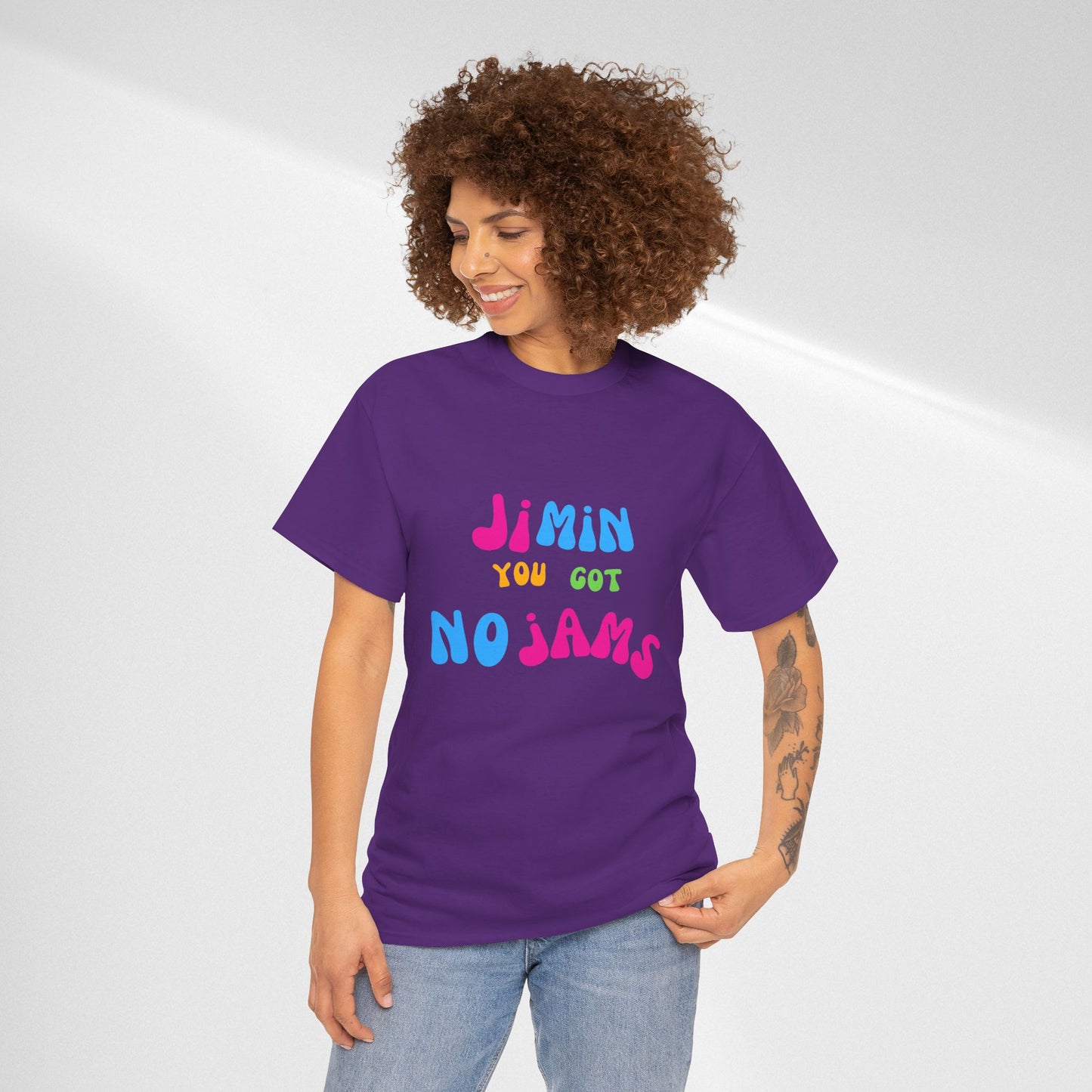 Jimin You Got No Jams T-Shirt — Colorful K-Pop Fan Tee