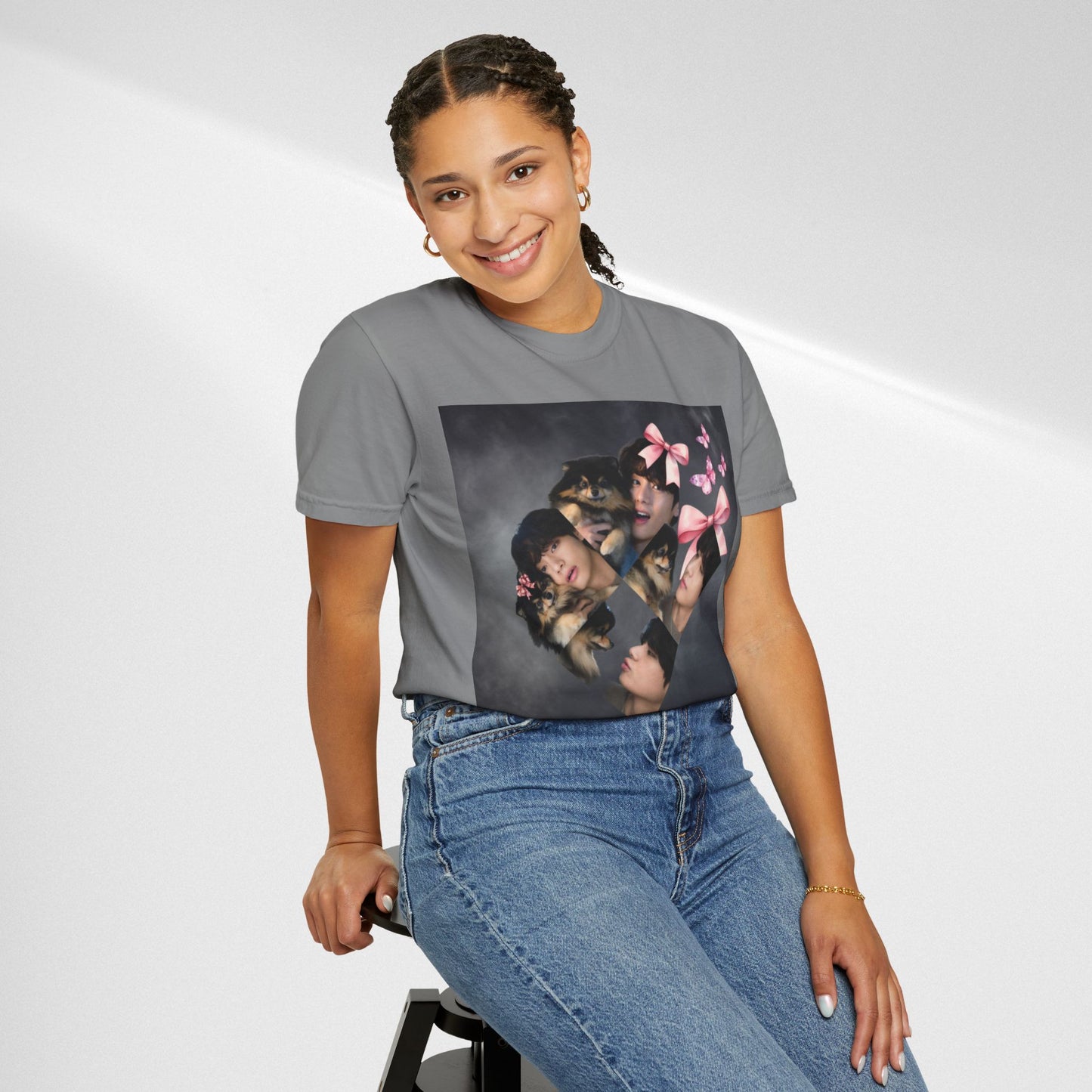 V Too Sweet to Handle T-Shirt — Cute Vintage Photo Collage Tee