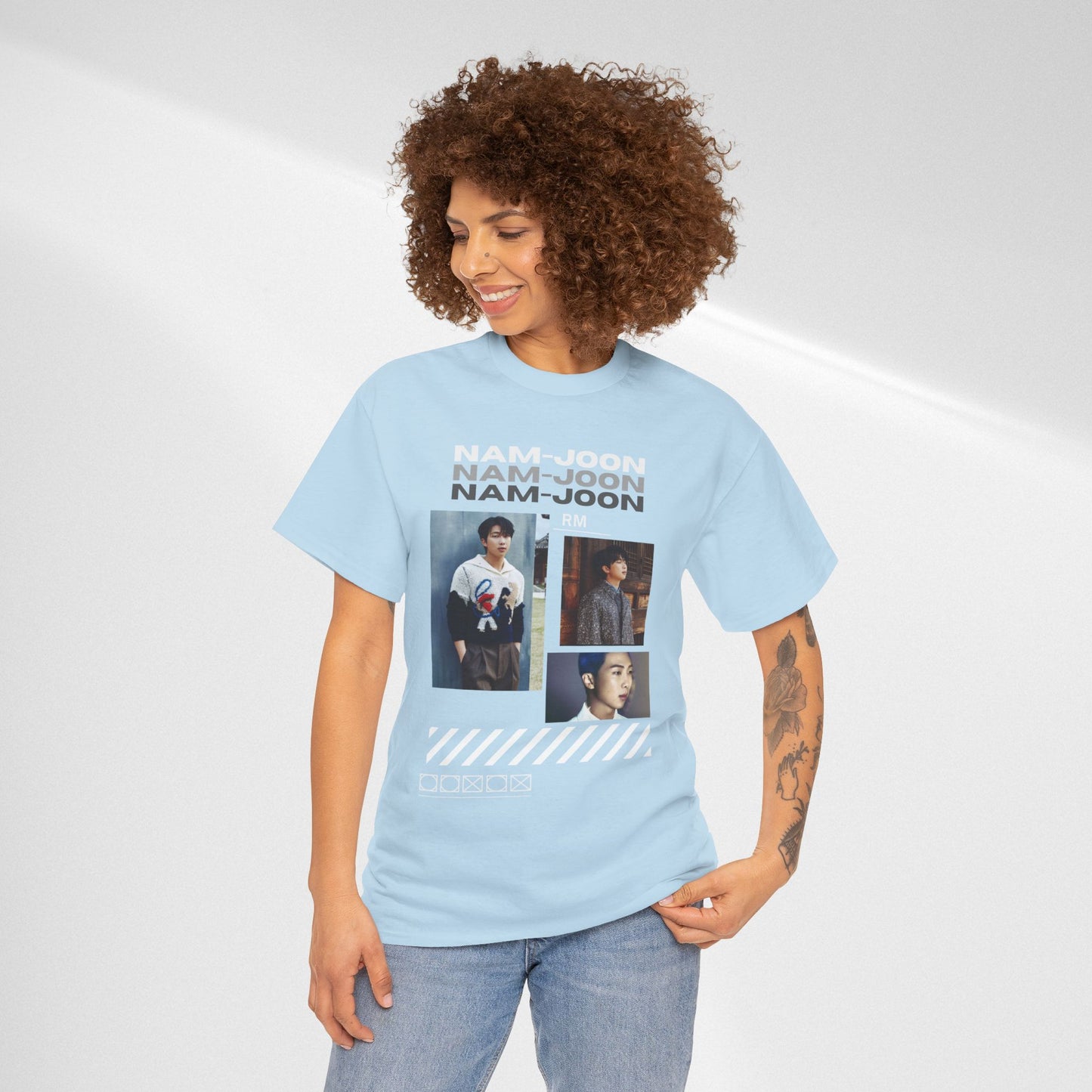 RM (Nam-Joon) Photo Collage K-Pop Graphic Tee