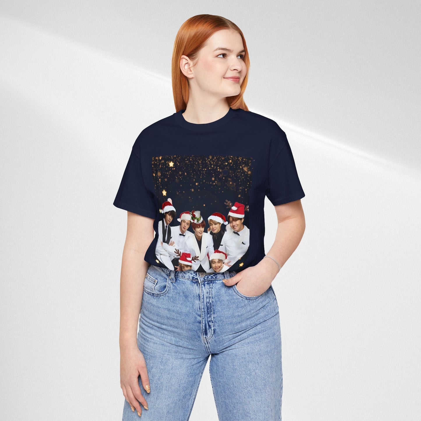 BTS Holiday Photo Crew Christmas Tee