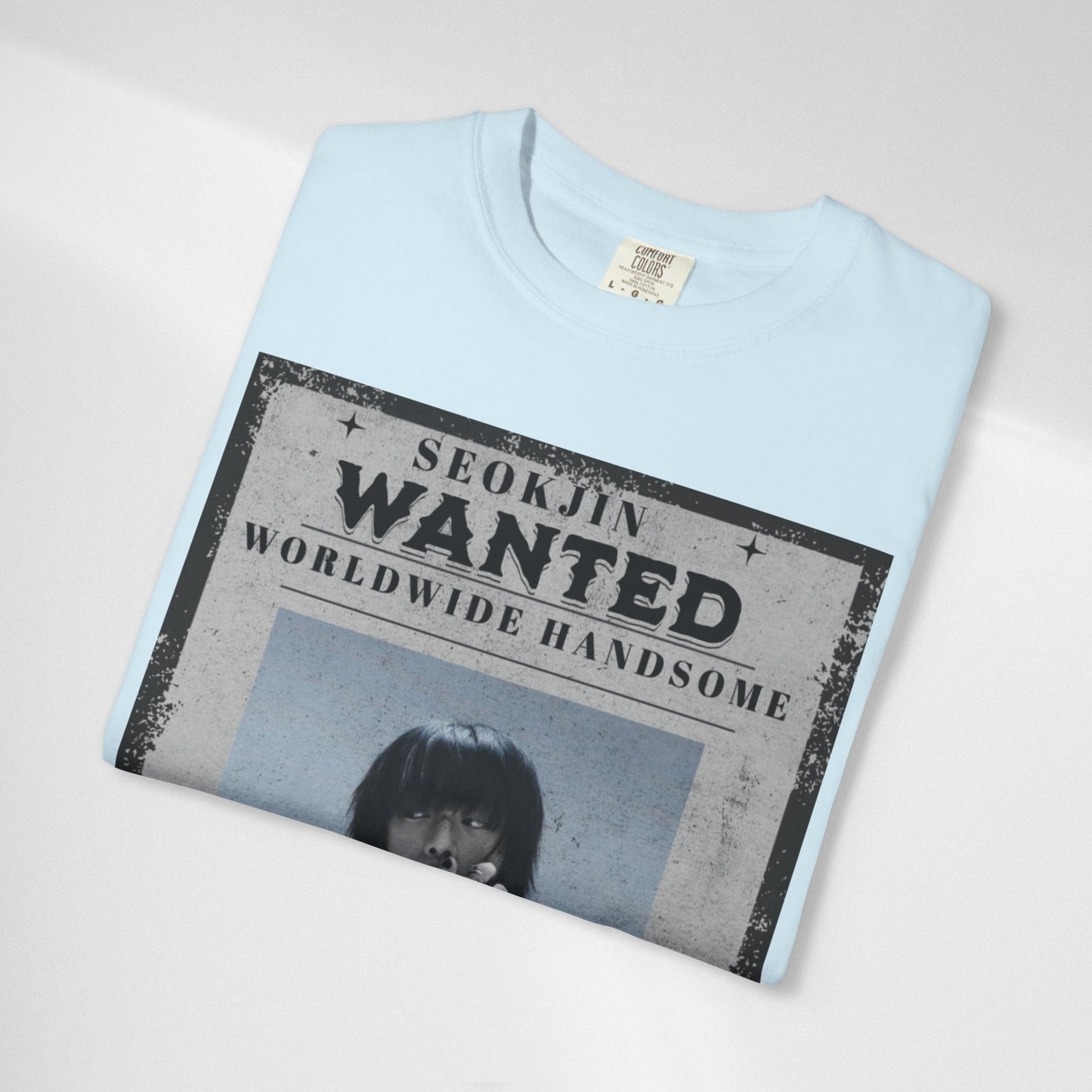 Seokjin "Wanted: Worldwide Handsome" Graphic T-Shirt