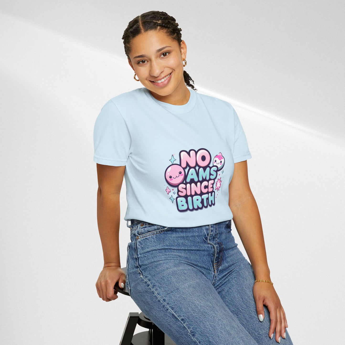 No JAMs Since Birth T-Shirt — Cute Kawaii 'No JAMs Since Birth' Graphic Tee