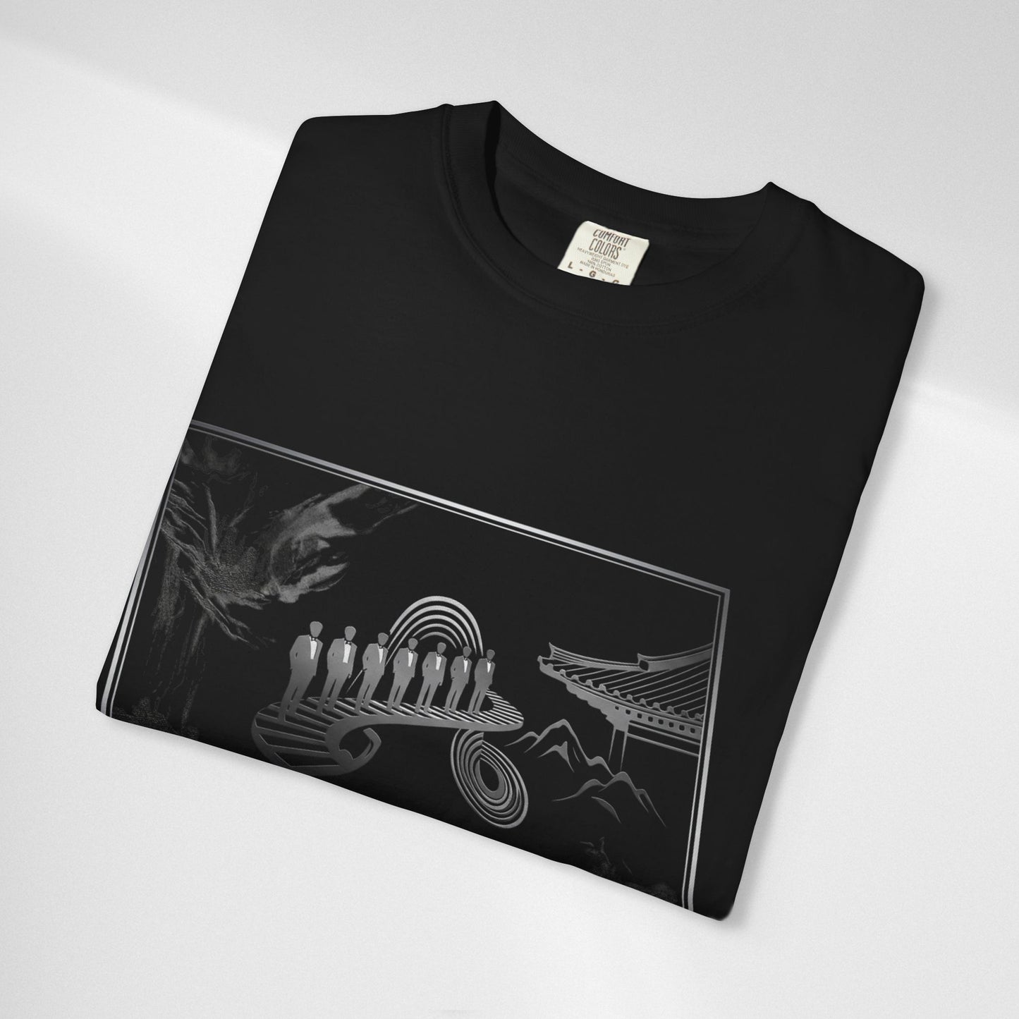 BTS Arirang Graphic T-Shirt — Korean Folklore Illustration Tee
