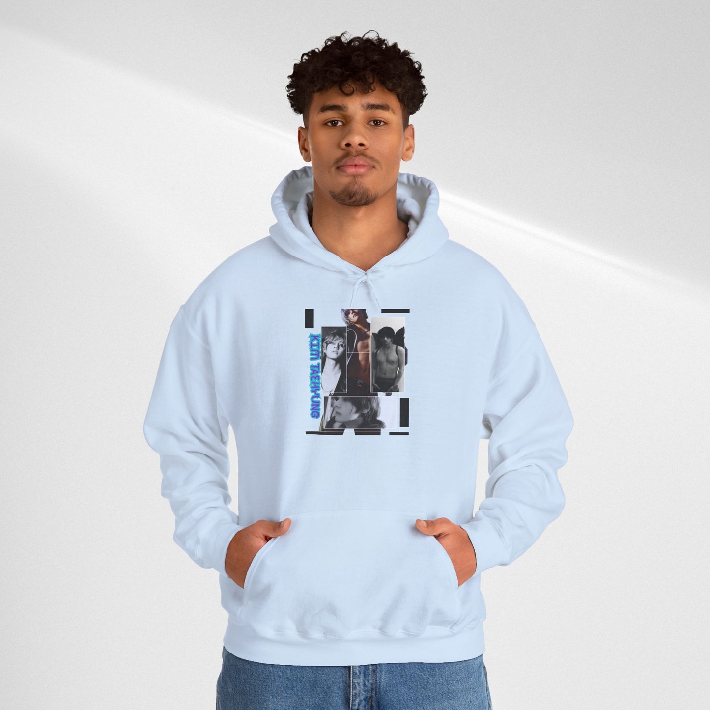 TAE Hoodie — Graphic Photo Collage 'Goth Romance' Streetwear Pullover
