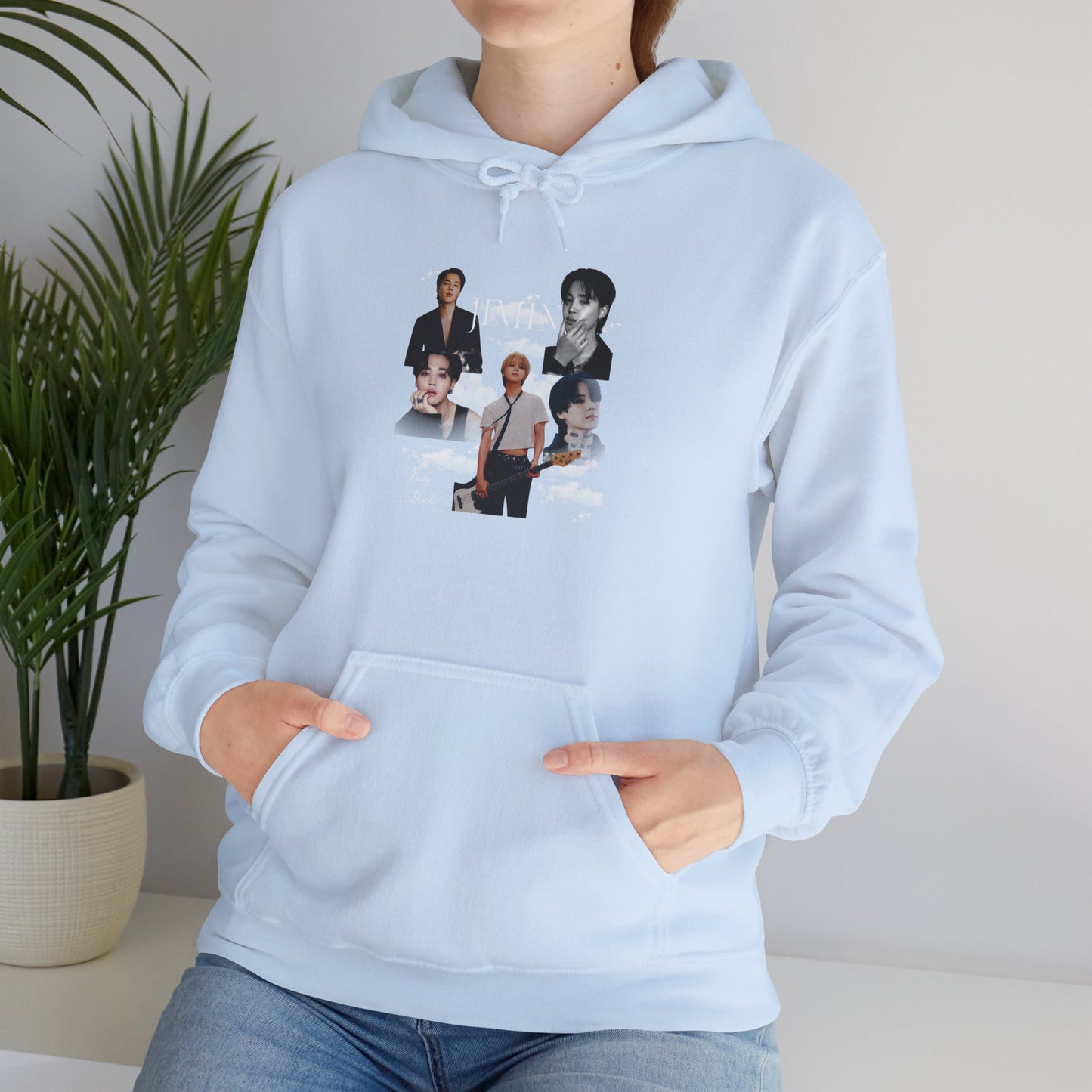 K-Pop Idol JIMIN  Photo Collage Hoodie — Aesthetic Fan Pullover