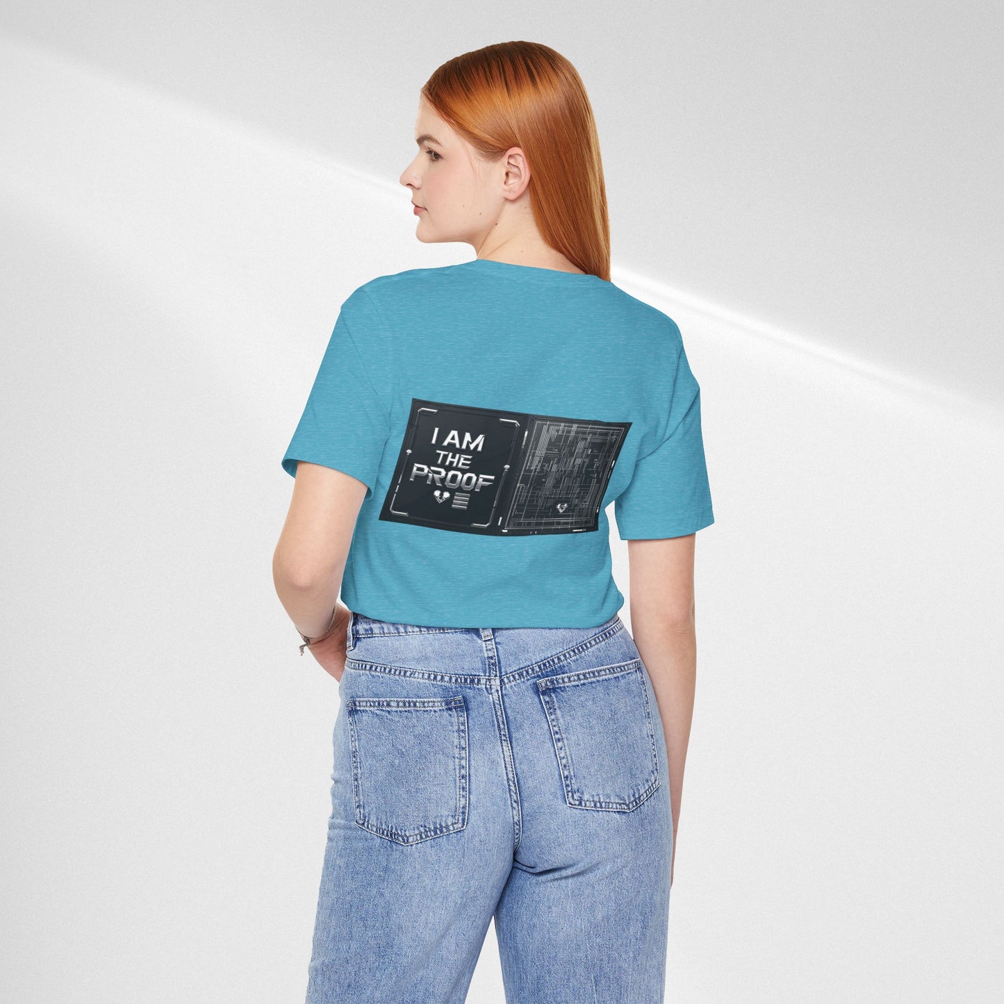 Bulletproof Vest Floral Tee — “I Am The Proof” Graphic T‑Shirt