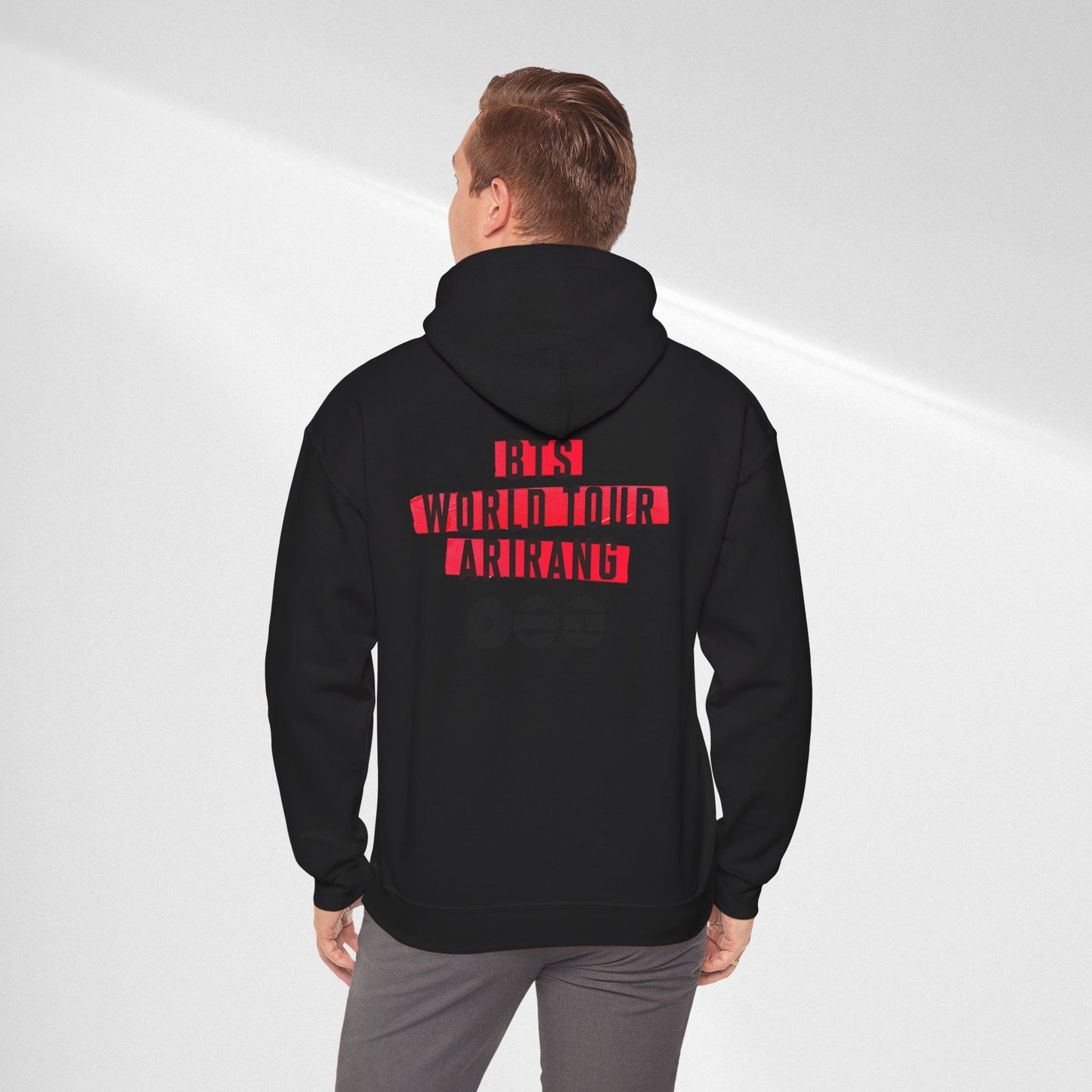 BTS World Tour "ARRIANG" Hoodie — Minimal Logo Tour Pullover