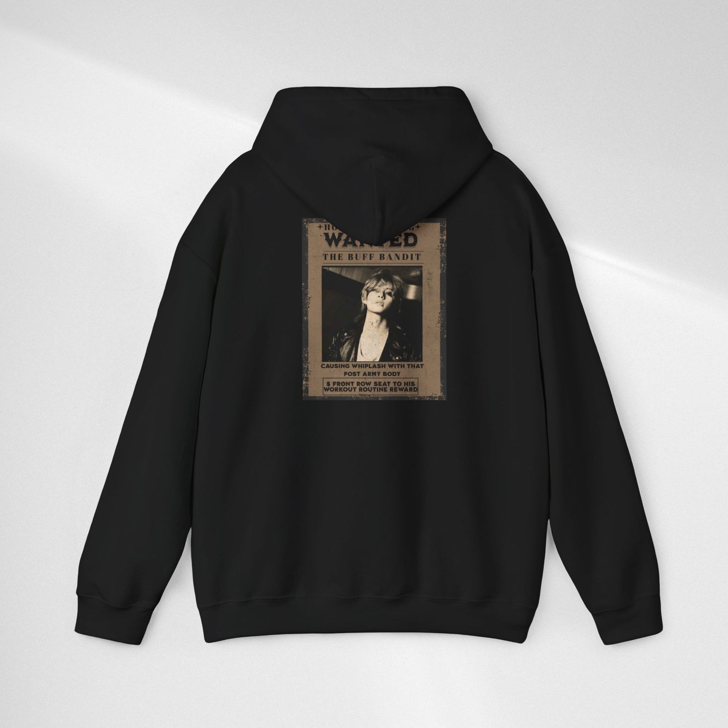 Hoodie Vintage V 'Wanted' Poster Photo Pullover