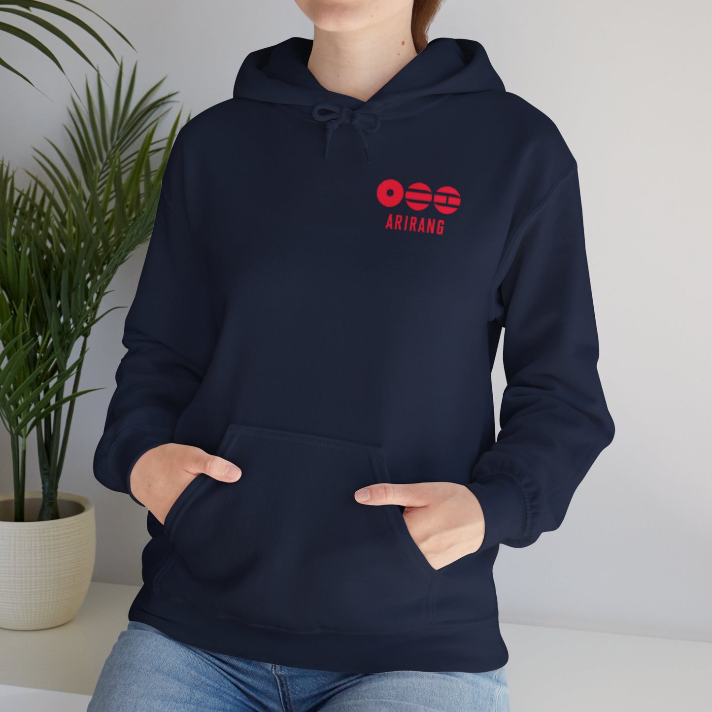 BTS World Tour "ARRIANG" Hoodie — Minimal Logo Tour Pullover