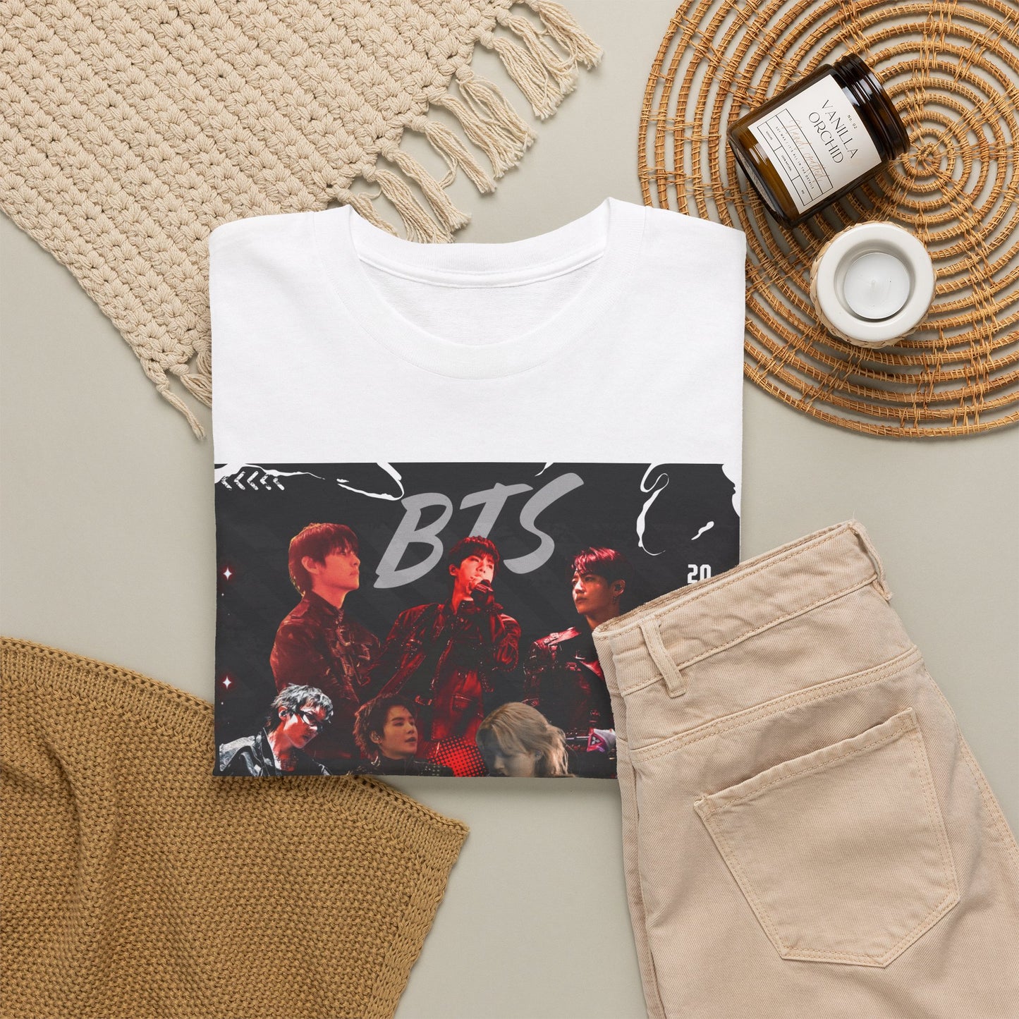 BTS Album Art Graphic Tee — 'Arirang' Fan Shirt