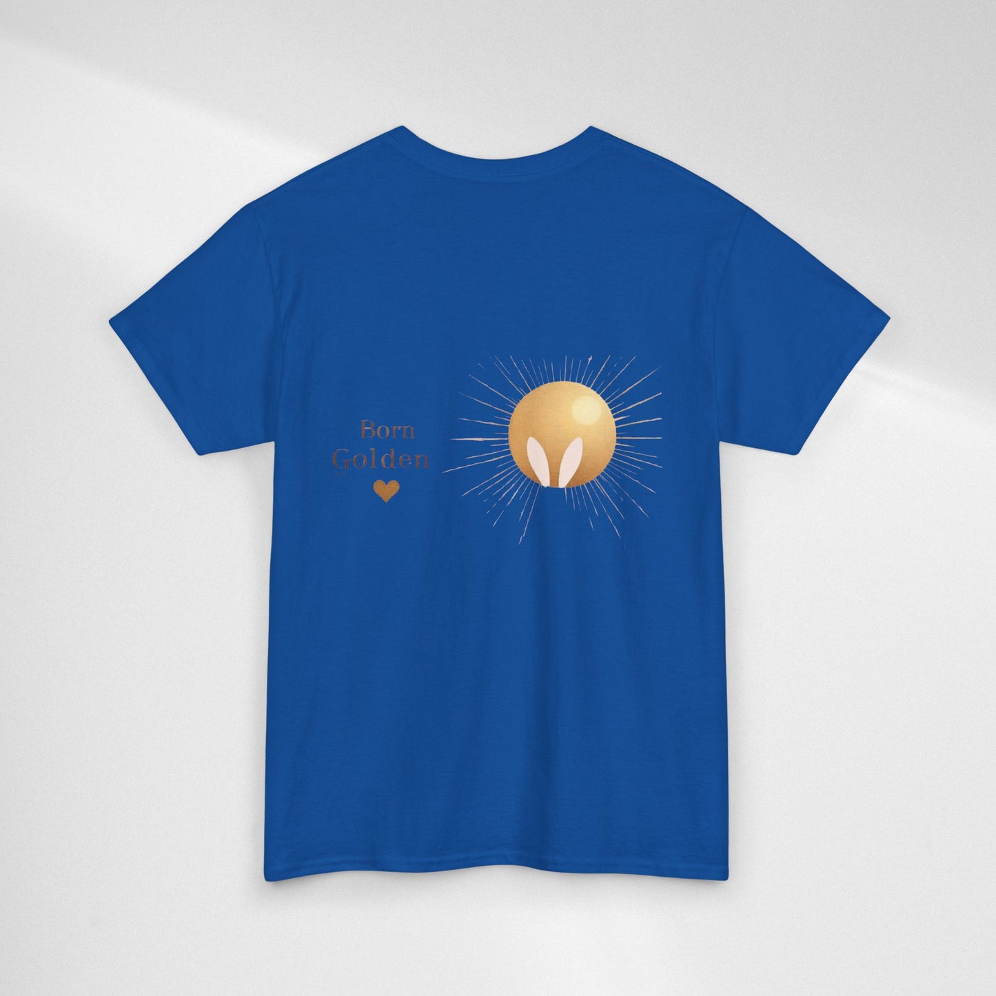 JK Golden Child T-Shirt — 'Born Golden' Cute Kids Illustration Tee