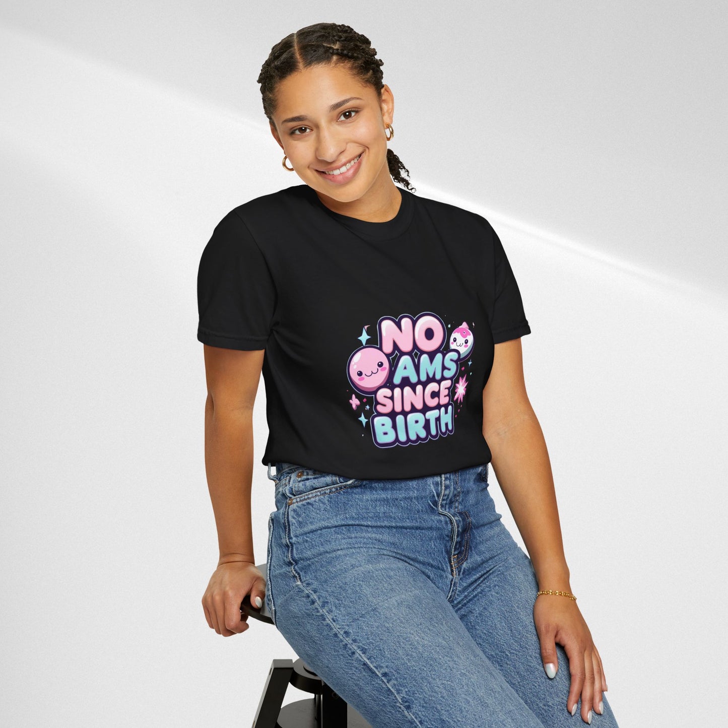 No JAMs Since Birth T-Shirt — Cute Kawaii 'No JAMs Since Birth' Graphic Tee