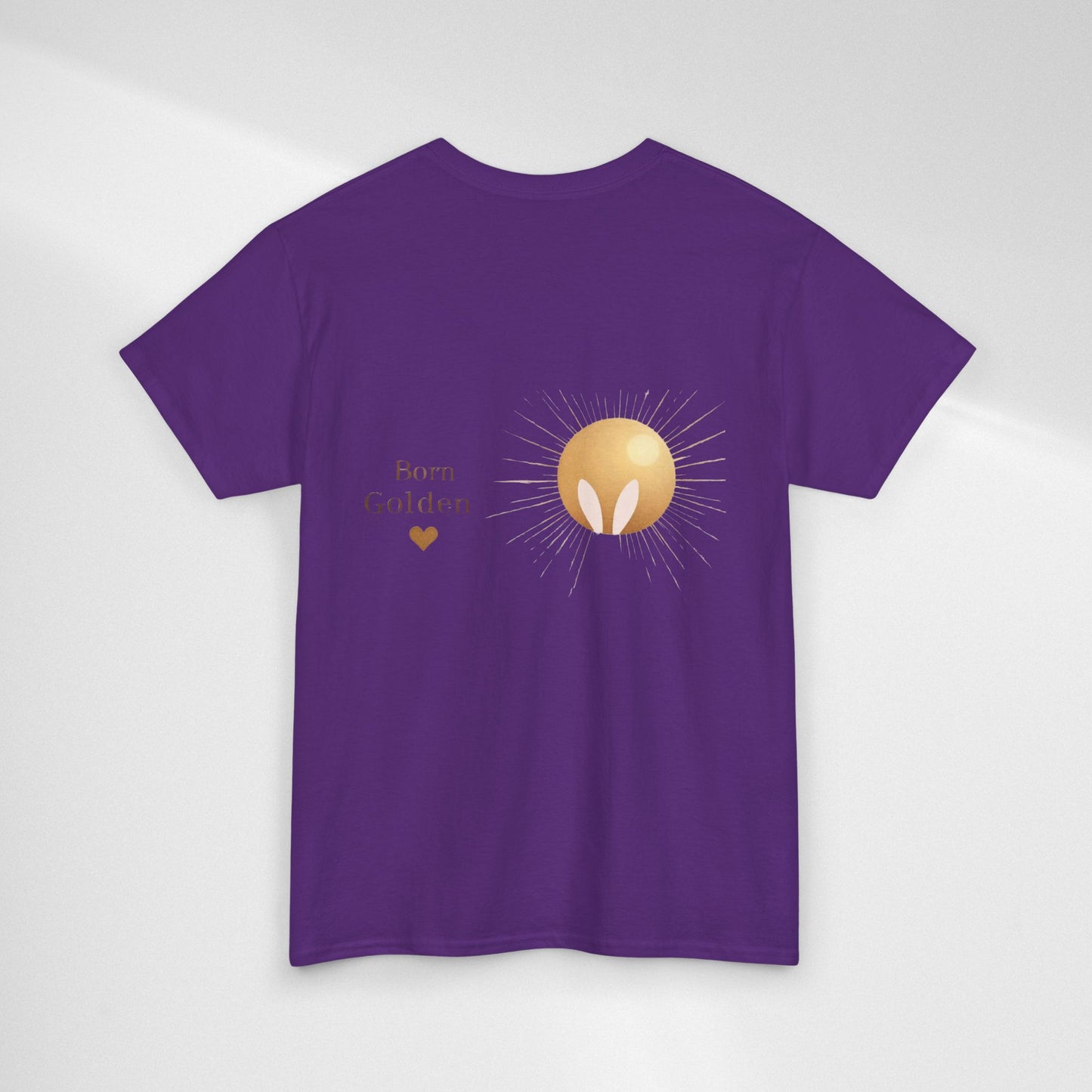 JK Golden Child T-Shirt — 'Born Golden' Cute Kids Illustration Tee