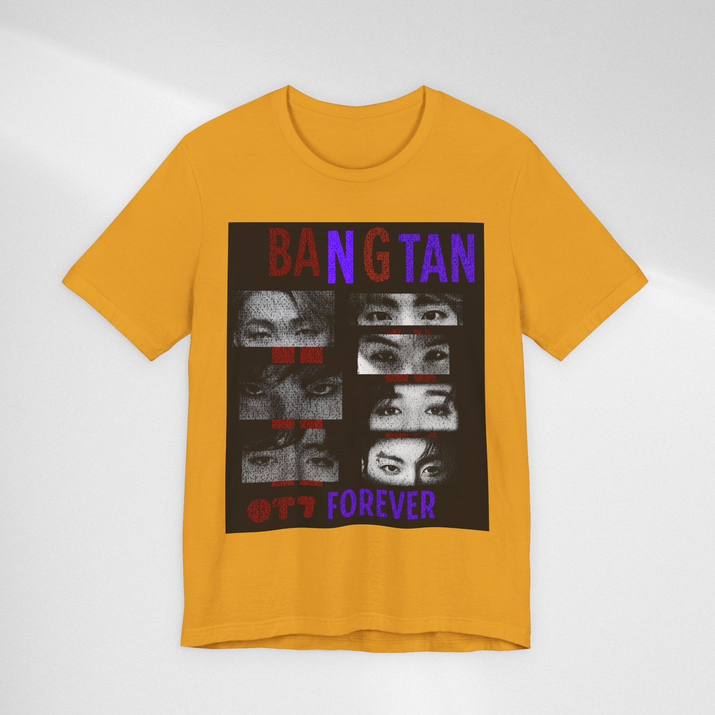 Bangtan Forever BTS Eyes Graphic Tee – K‑Pop Fan Shirt