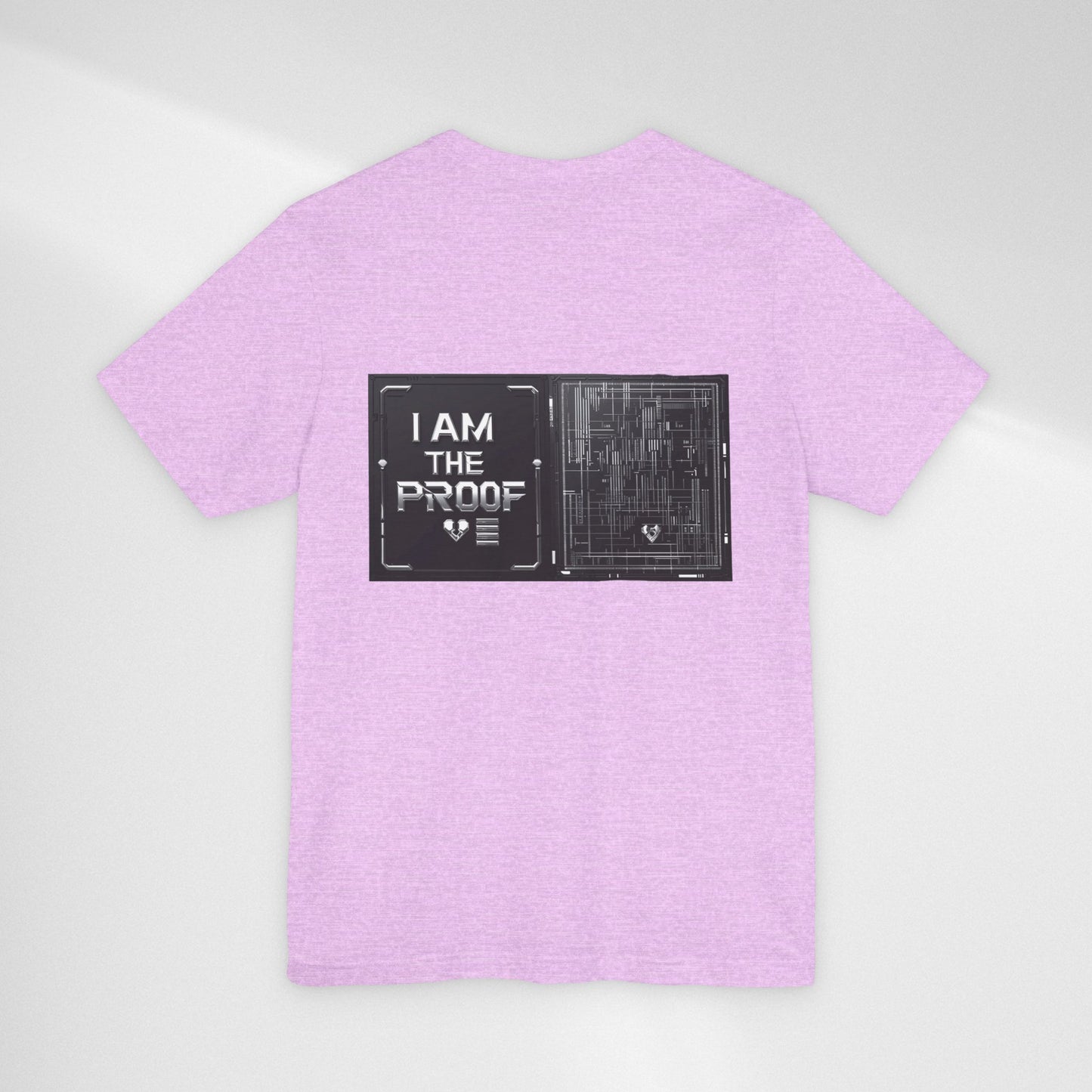 Bulletproof Vest Floral Tee — “I Am The Proof” Graphic T‑Shirt