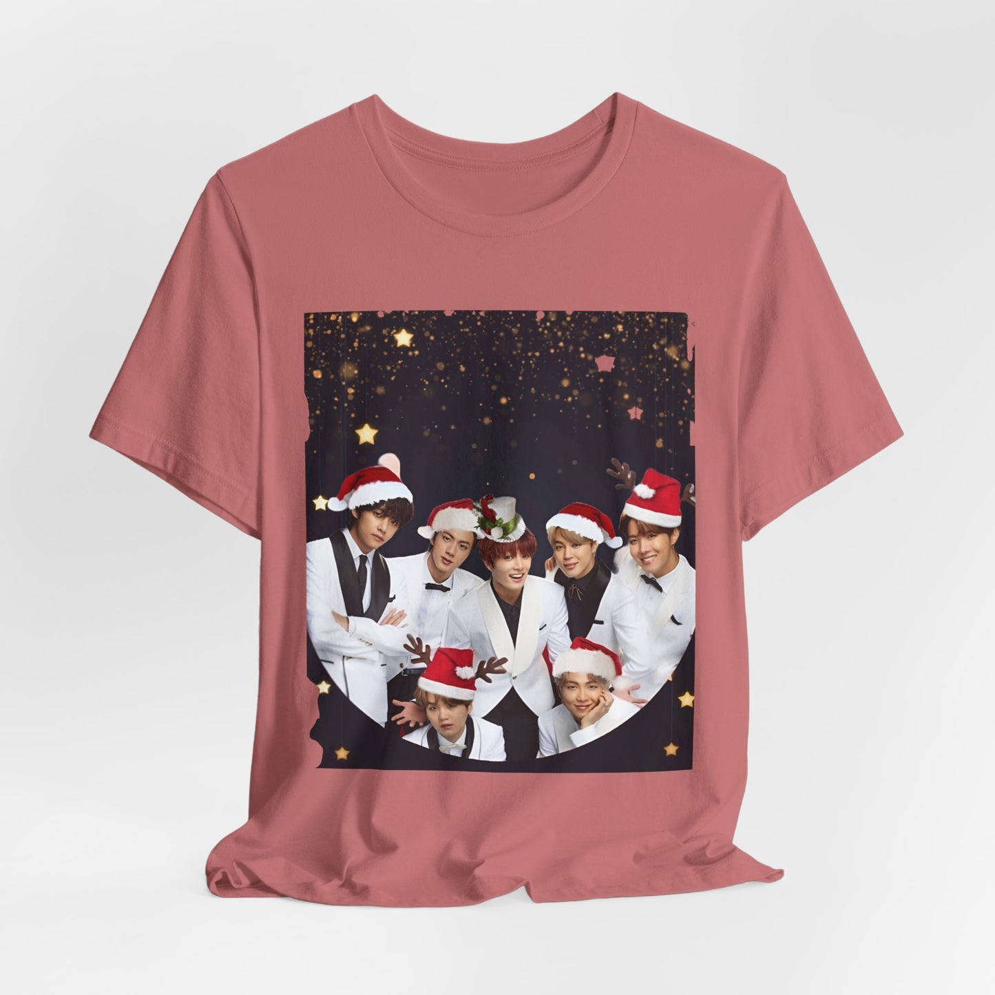 BTS Holiday Photo Crew Christmas Tee
