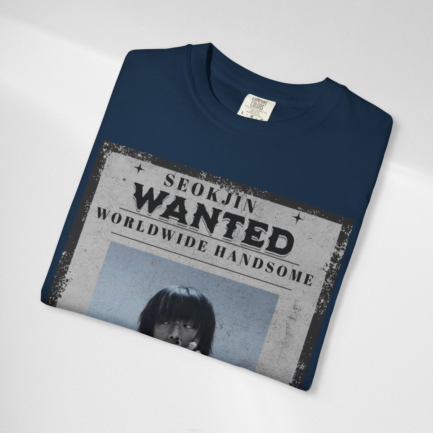 Seokjin "Wanted: Worldwide Handsome" Graphic T-Shirt