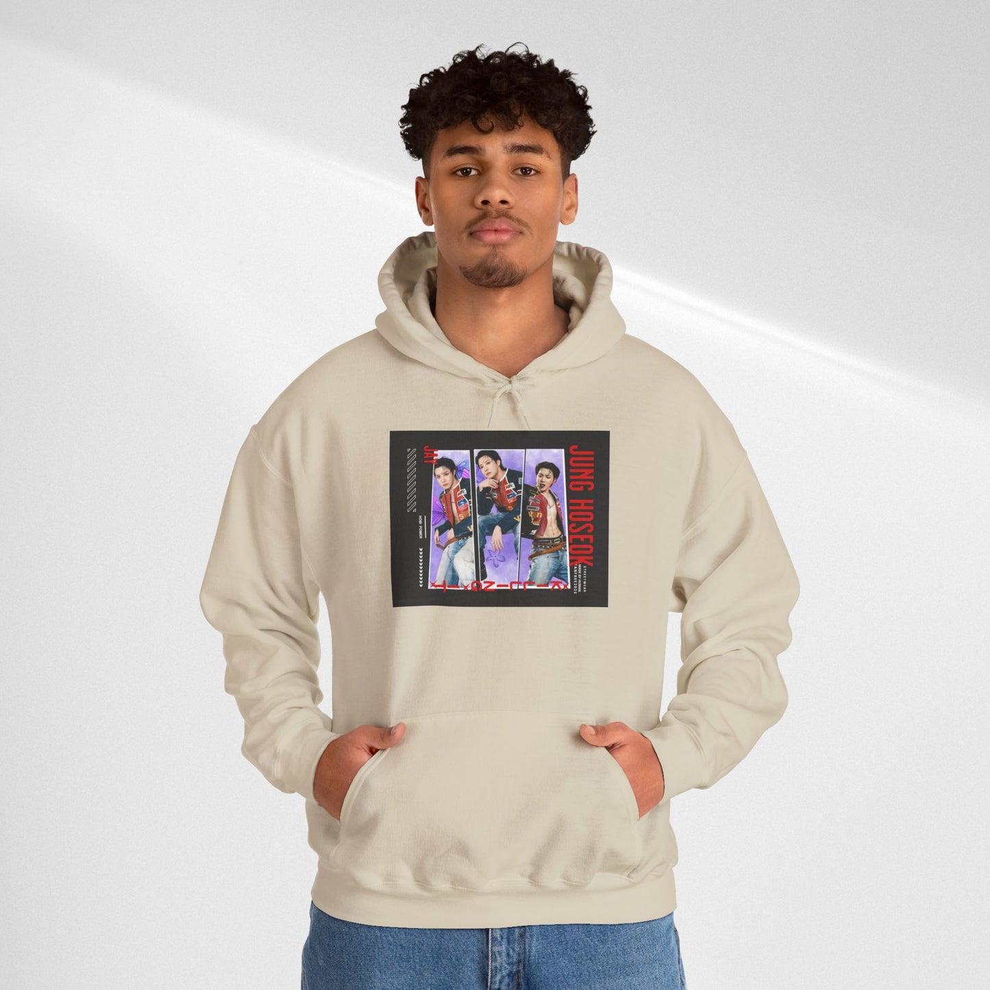 JHOPE Retro Band Photo Hoodie — Vintage Concert Graphic Pullover
