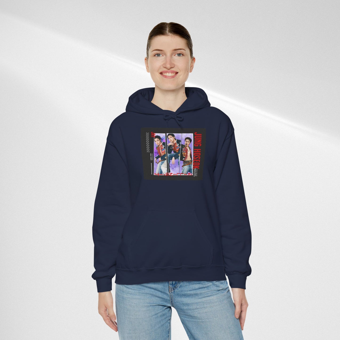 JHOPE Retro Band Photo Hoodie — Vintage Concert Graphic Pullover