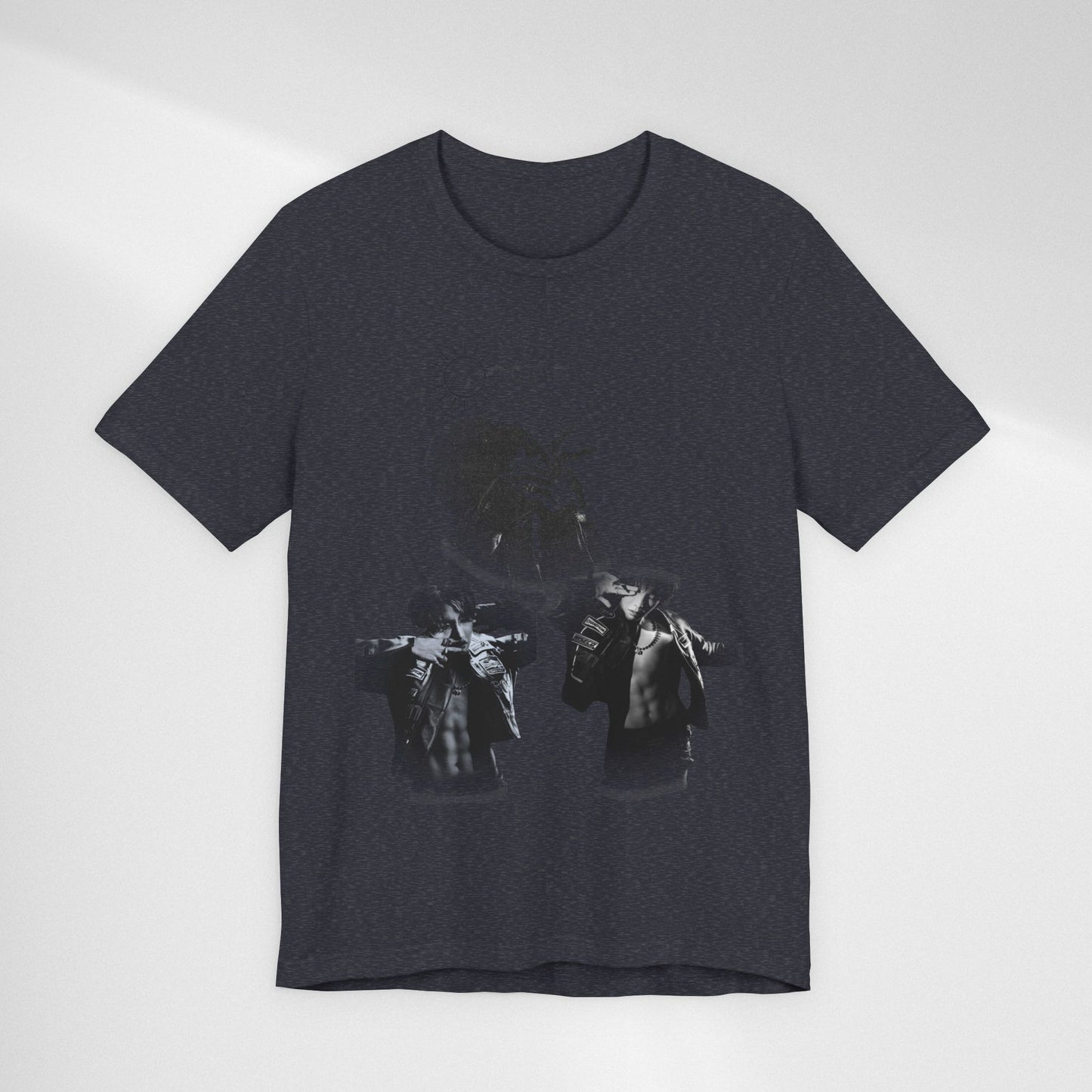 J hope Graphic Tee — Moody Monochrome Portraits